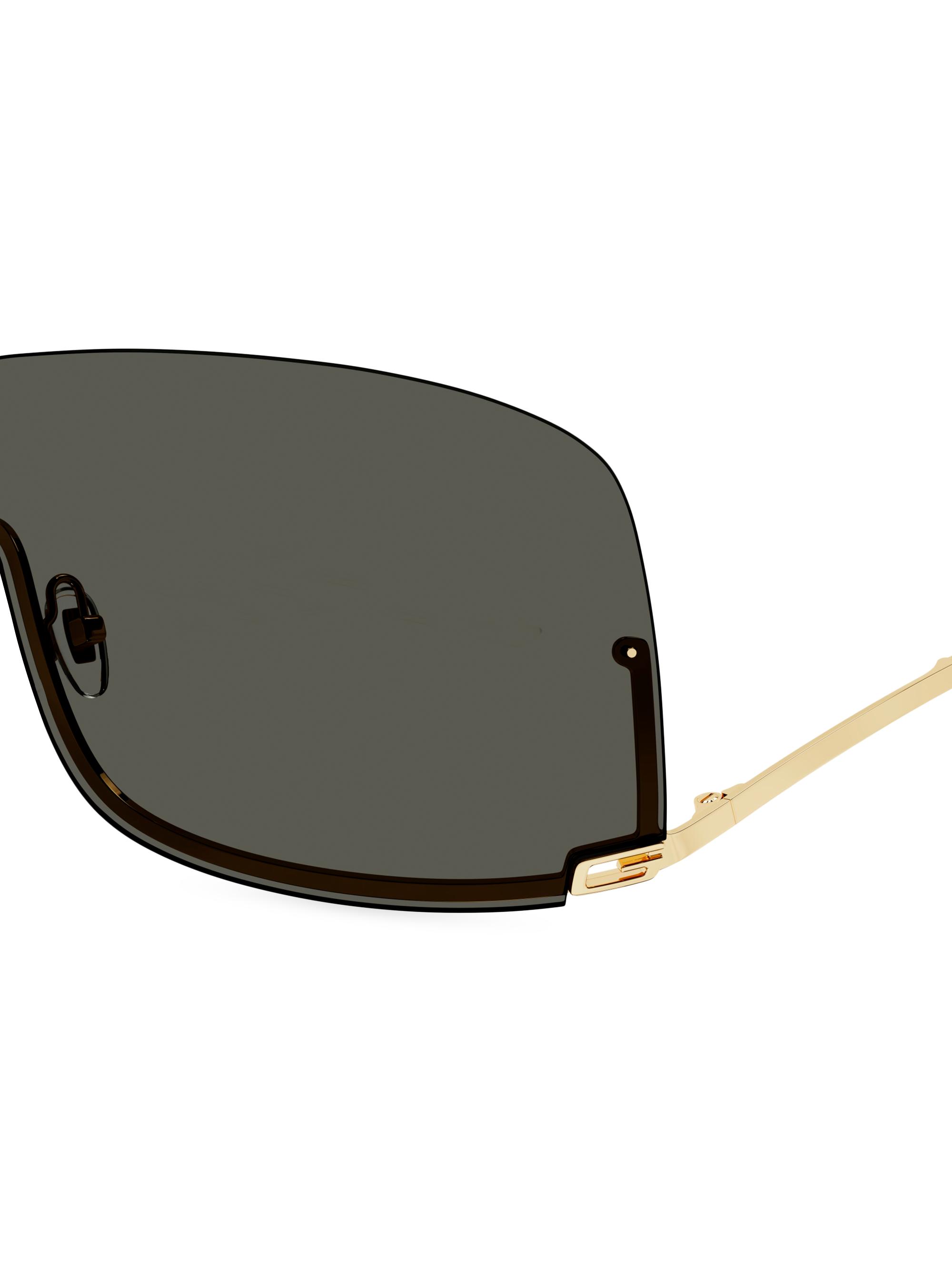 Gucci Tom 99MM Shield Sunglasses | Saks Fifth Avenue