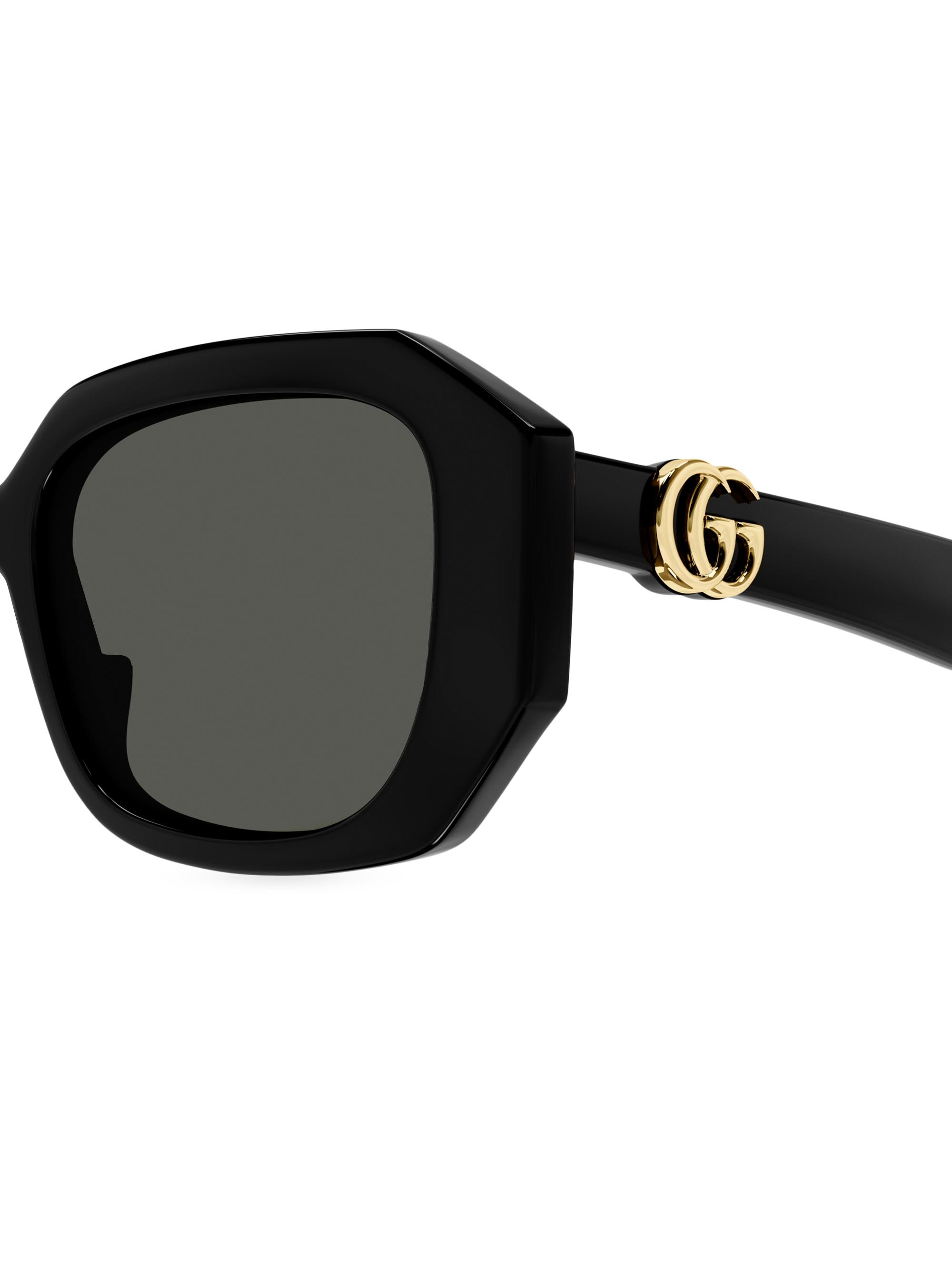 Gucci GG Generation Light 54MM Rectangular Sunglasses | Saks Fifth