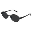 Feminine Fashion Icons 55MM Oval Metal Sunglasses