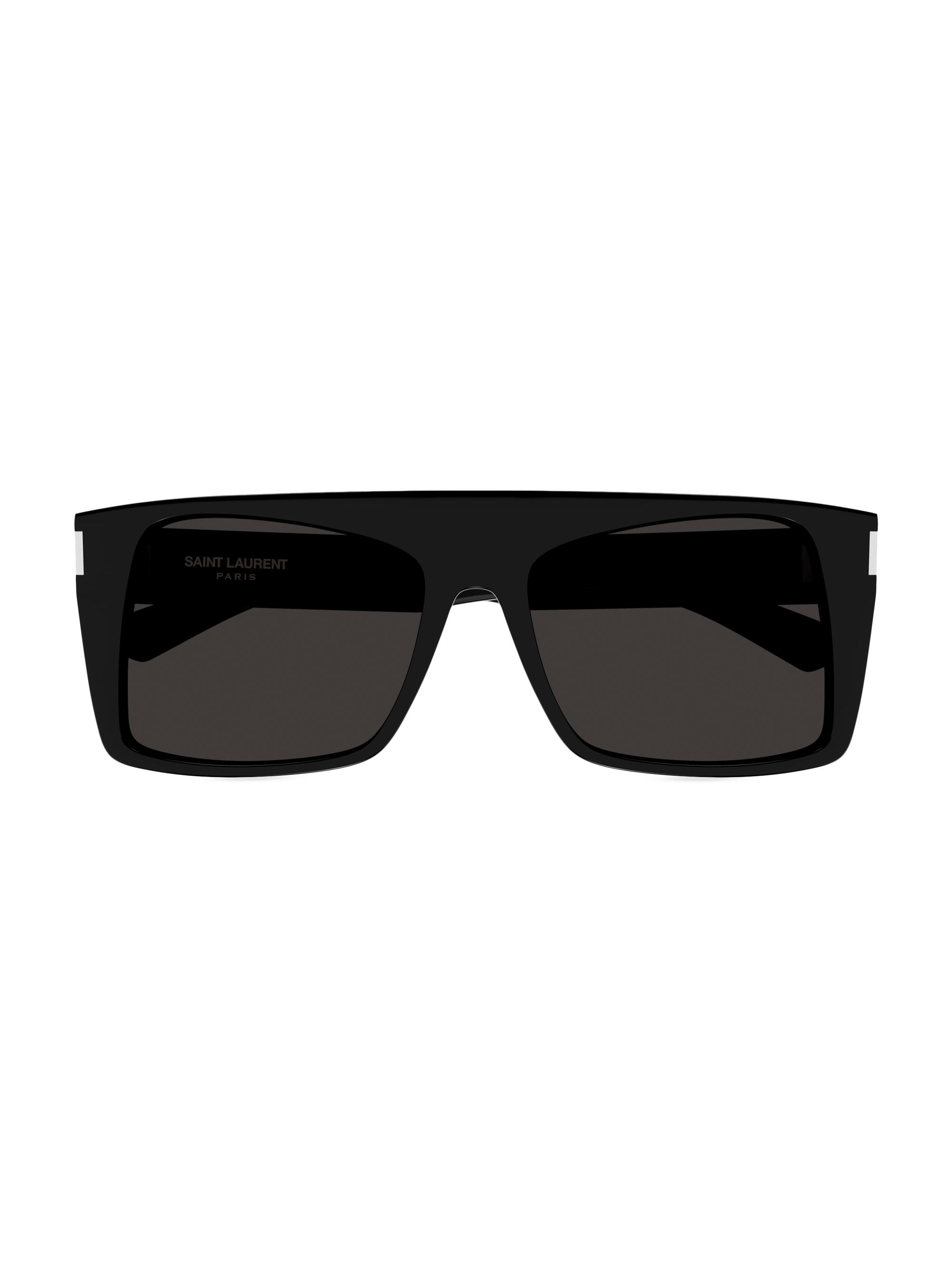 Saint Laurent 58MM Acetate Shield Sunglasses | Saks Fifth Avenue