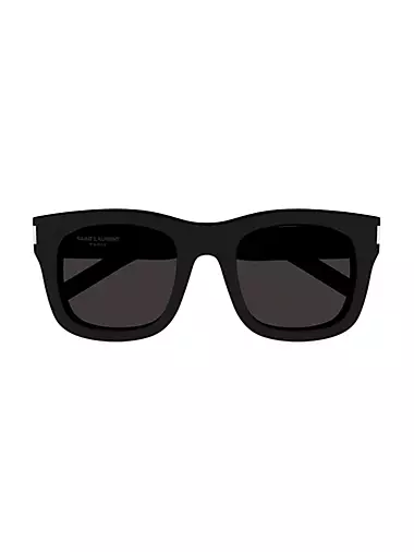 55MM Acetate Square Sunglasses