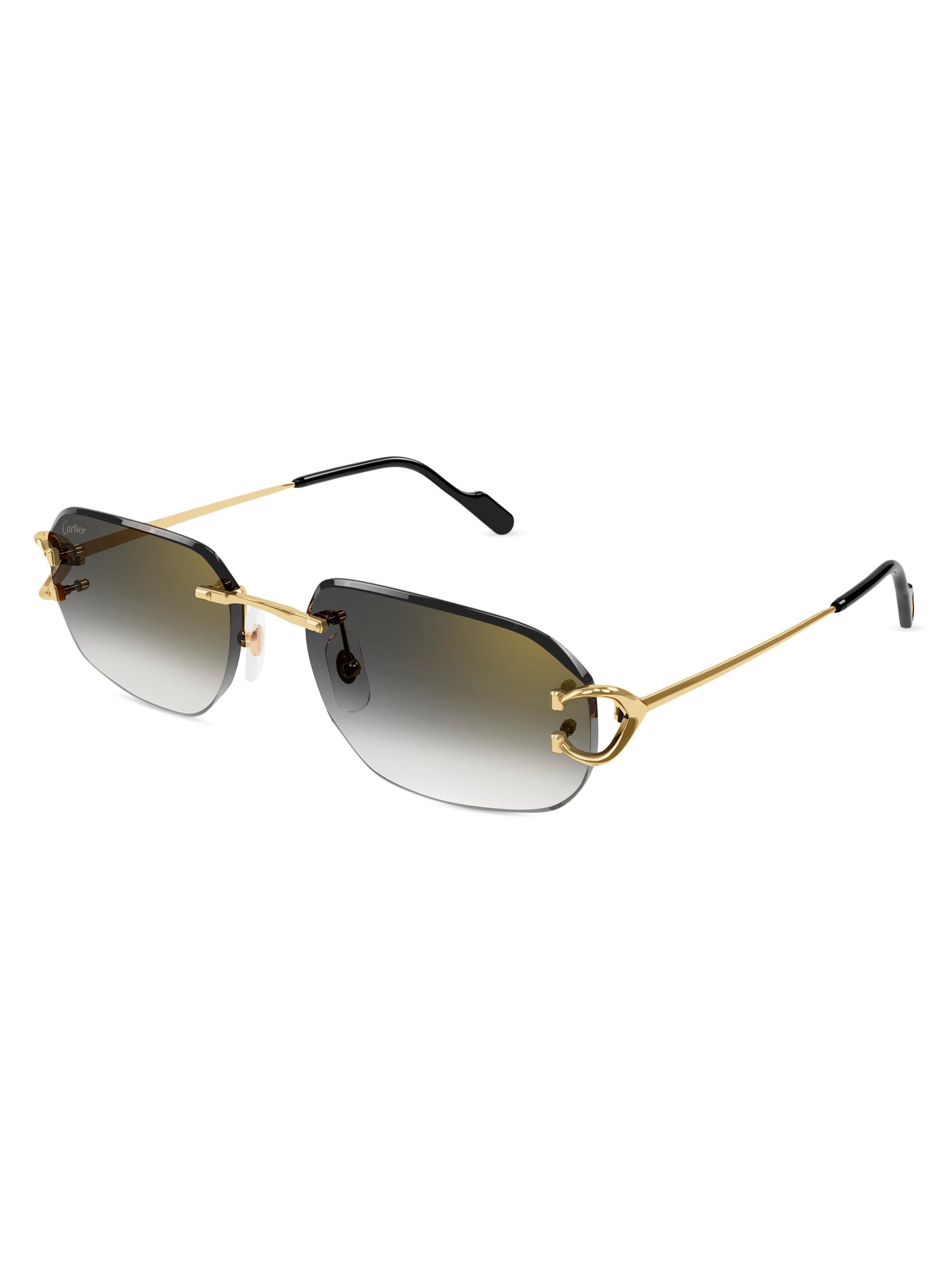 Cartier Panthère Classic 56MM 24K-Gold-Plated Metal Rimless