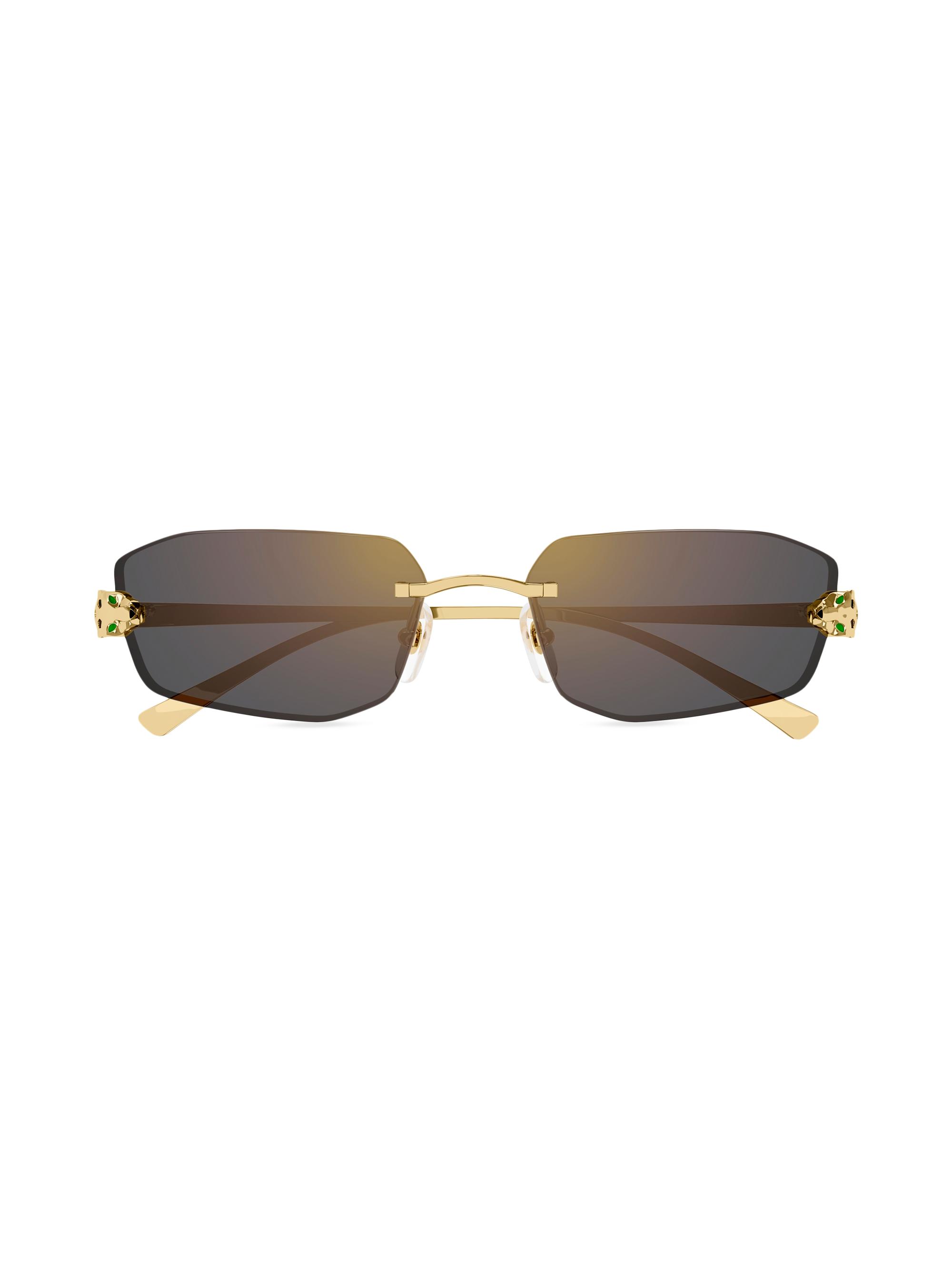 Cartier Panthère Classic 56MM 24K-Gold-Plated Metal Rimless