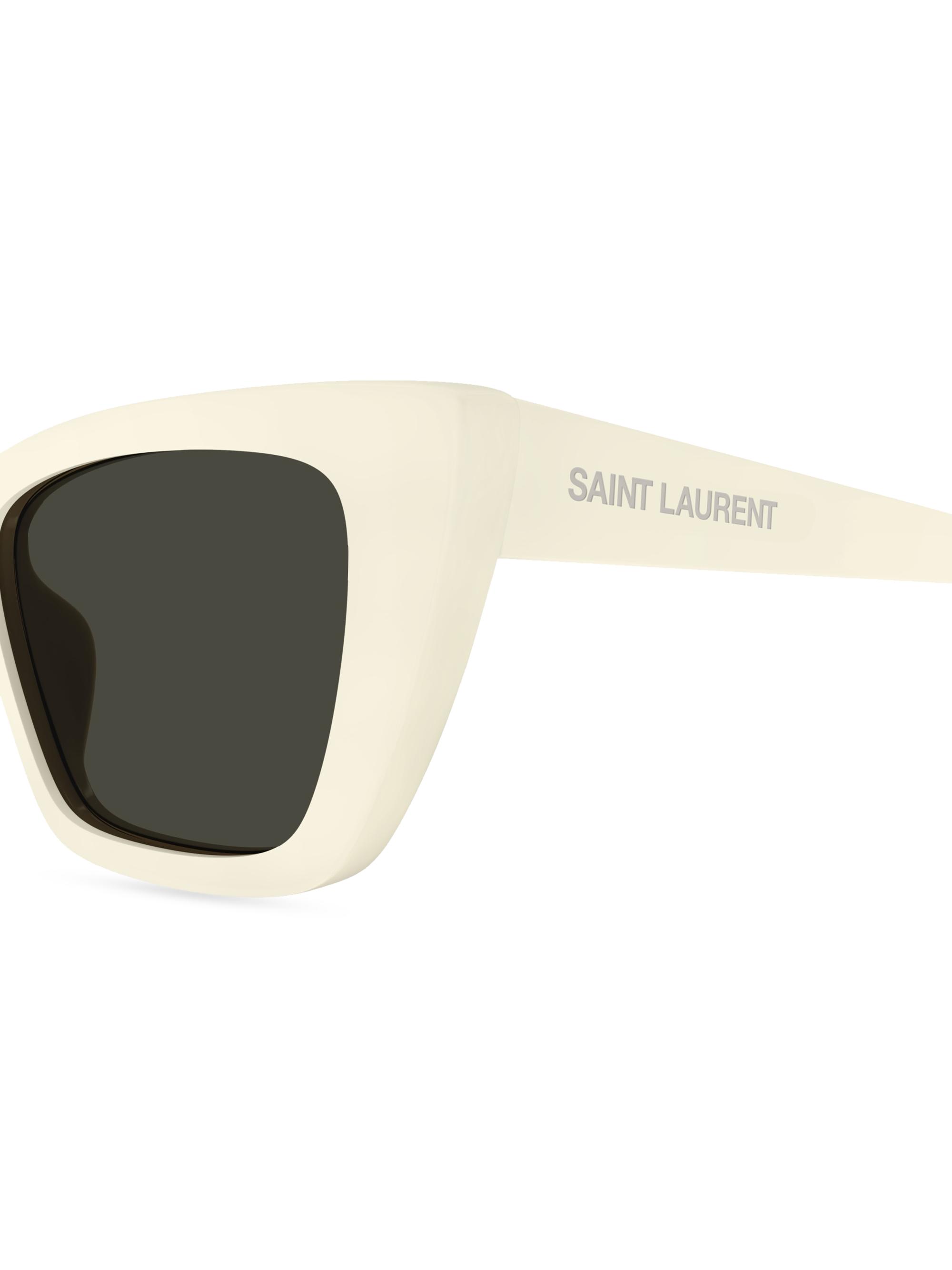 Saint Laurent Mica 55MM Acetate Cat-Eye Sunglasses | Saks Fifth Avenue
