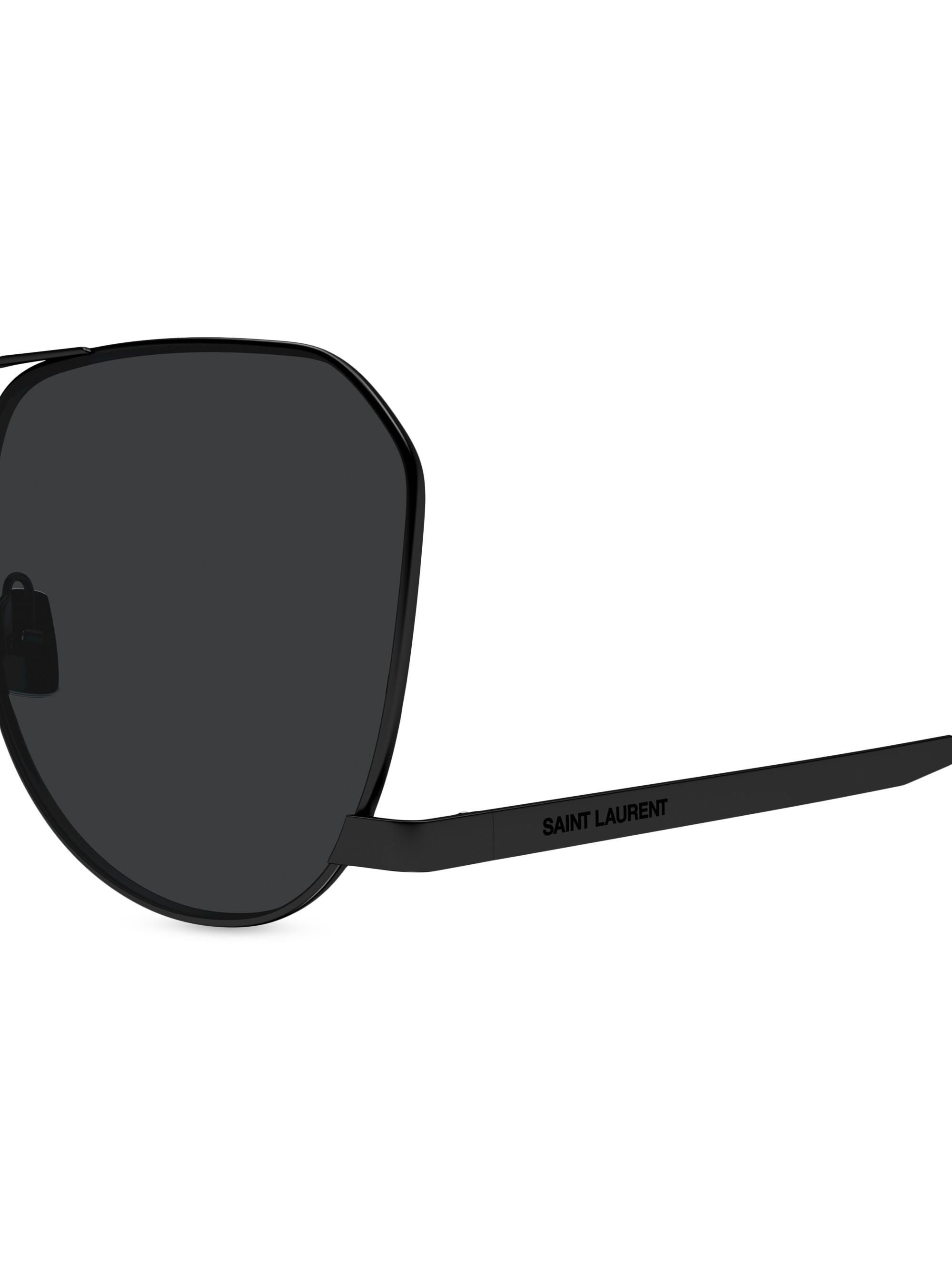 Saint Laurent Fashion Icons 61MM Pilot Sunglasses | Saks Fifth Avenue