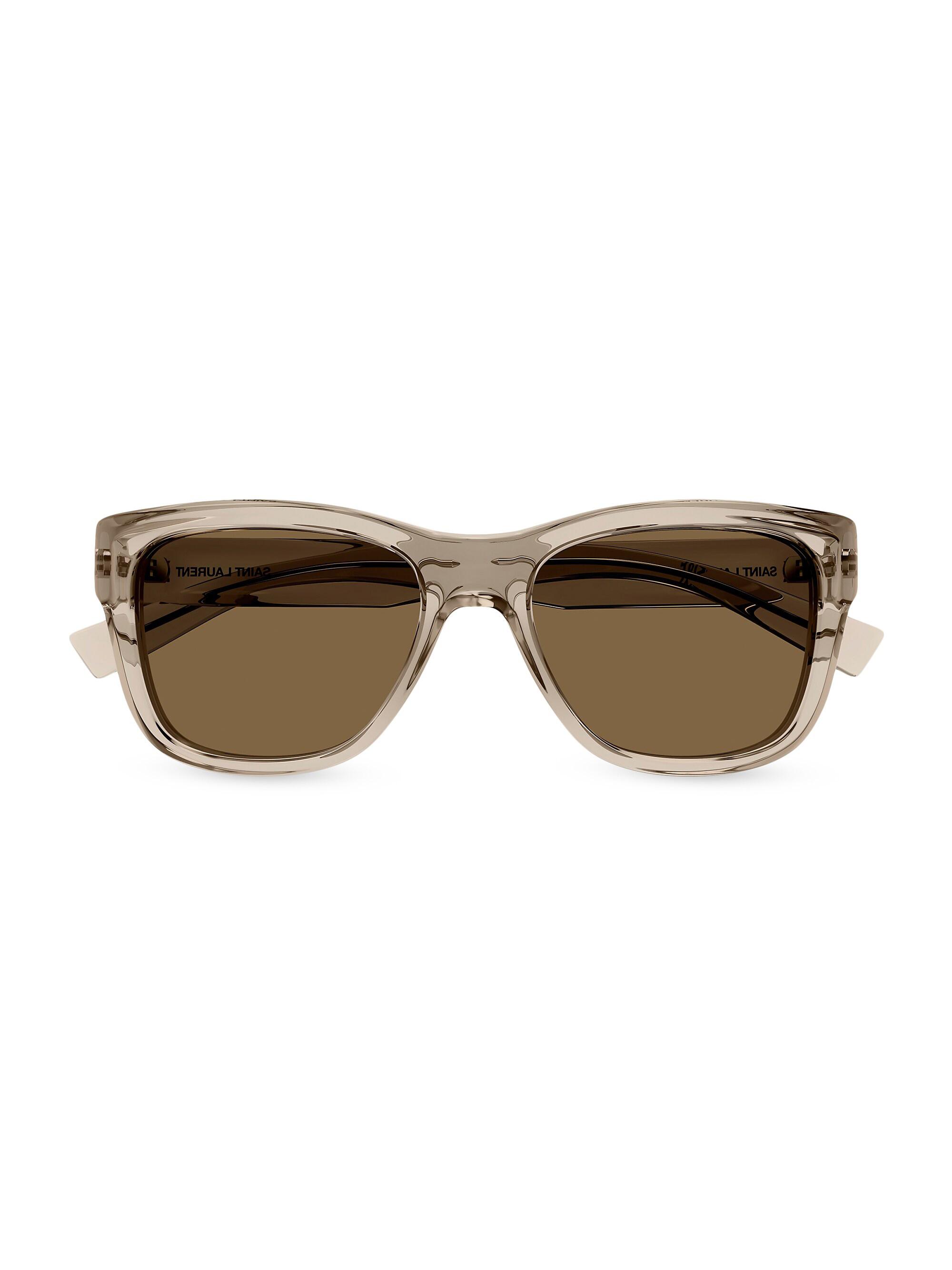 Saint Laurent SL 674 54MM Square Sunglasses | Saks Fifth Avenue
