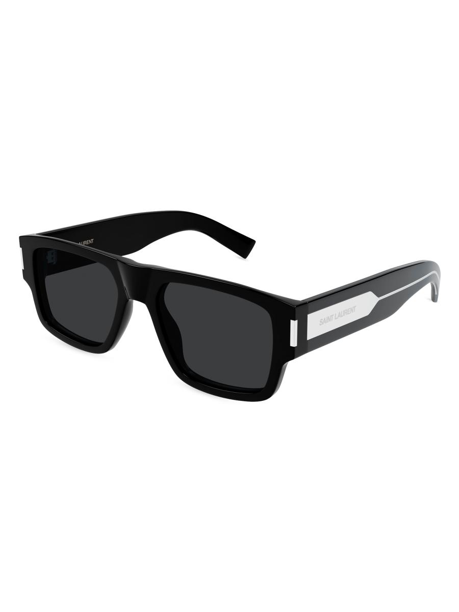 Saint Laurent Naked Wirecore 55MM Square Sunglasses | Saks