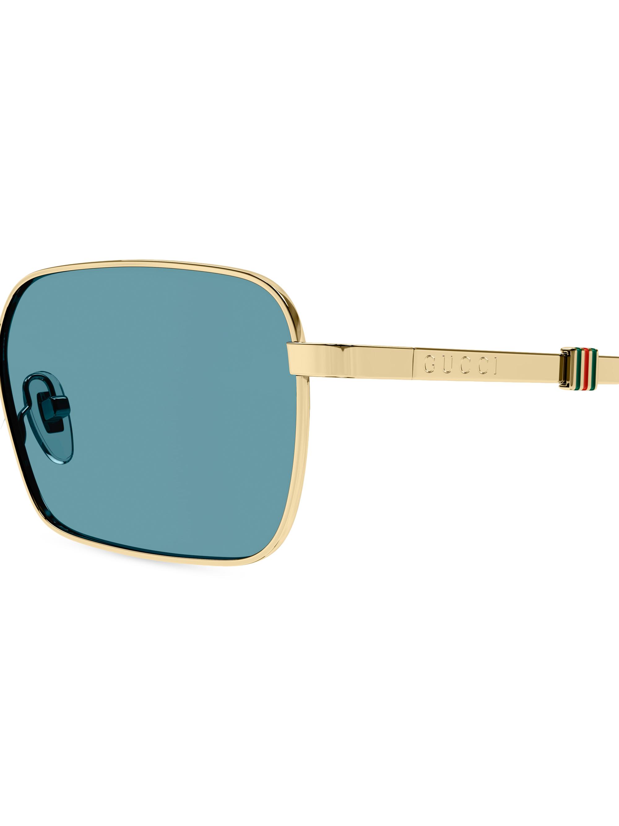 Gu Gucci Running Web GG1495S 56MM Rectangular Sunglasses | Saks