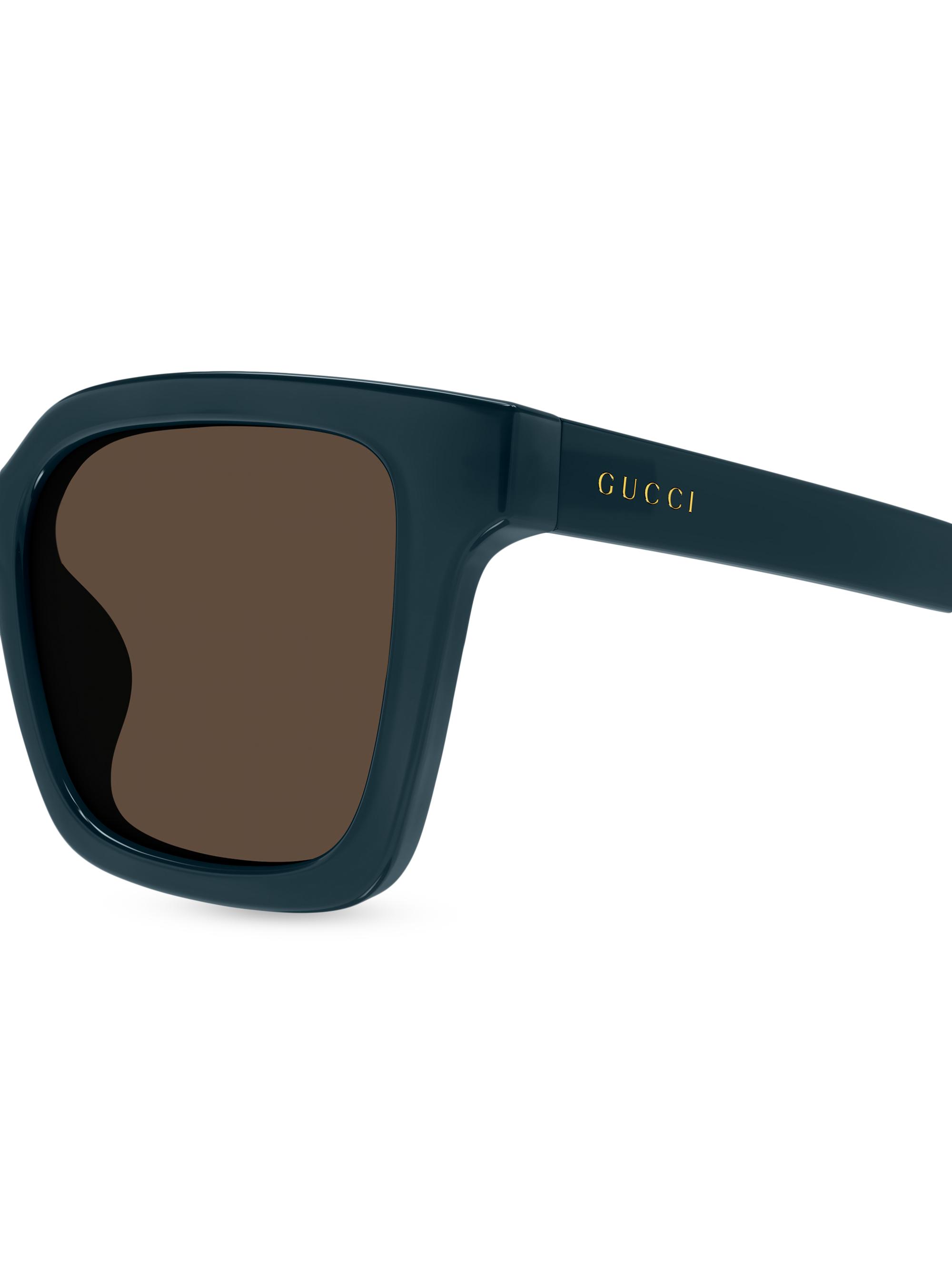 Gucci Minimal 54MM Square Sunglasses | Saks Fifth Avenue
