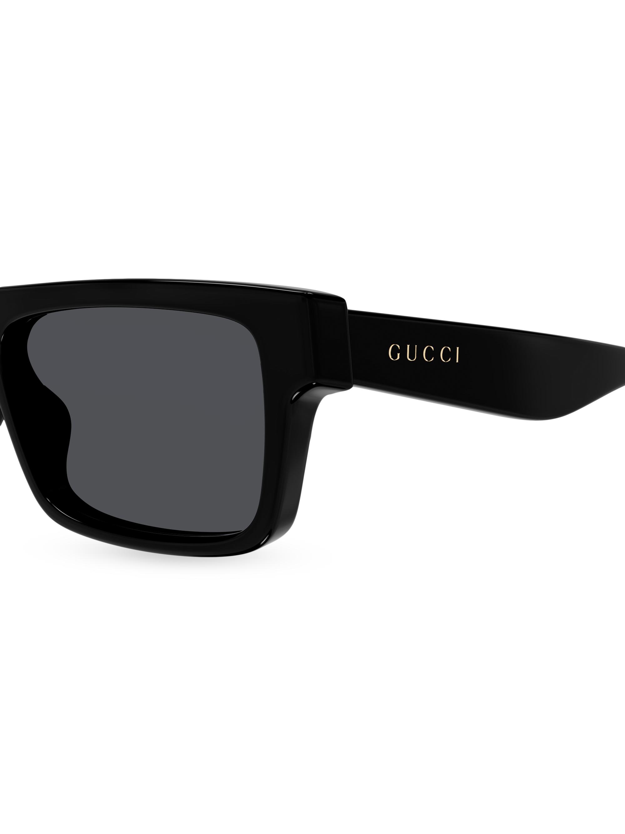 Gucci Aspen GG1616S 57MM Rectangular Sunglasses | Saks Fifth Avenue