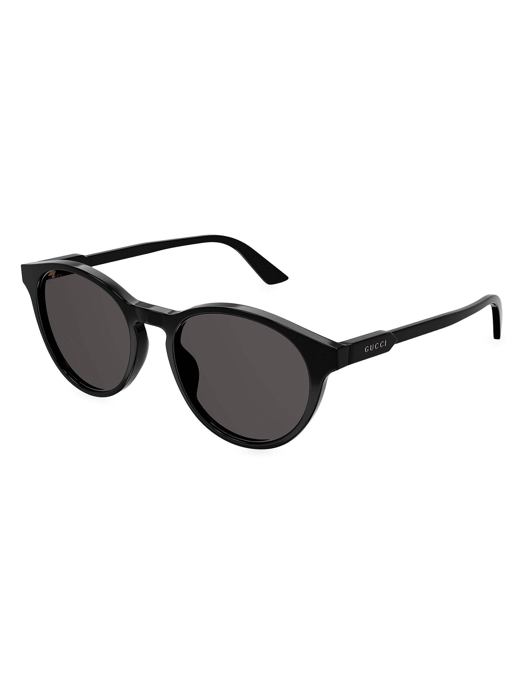 Bottega Veneta Triangle Stud Panthos 49MM Round Sunglasses