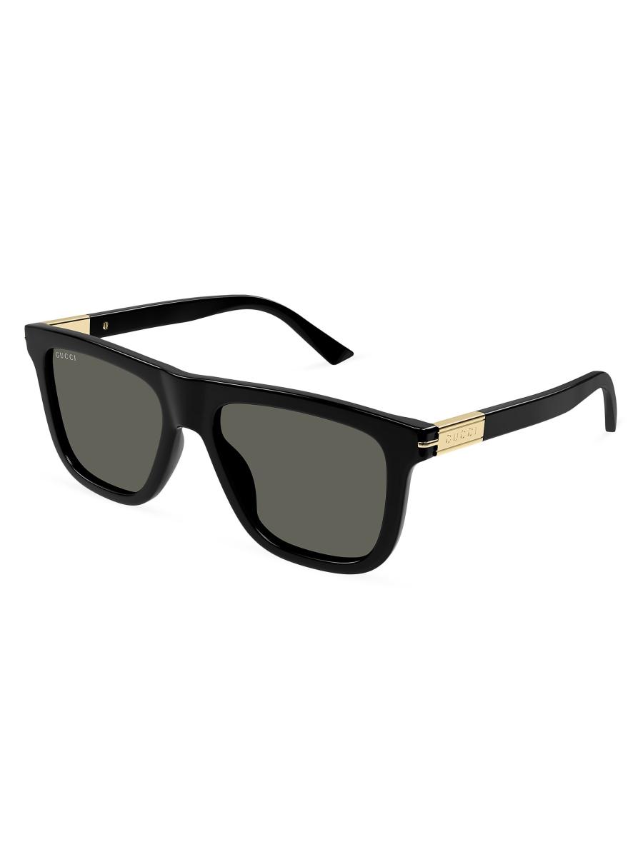 Gucci Web Ingot GG1502S 54MM Square Sunglasses | Saks Fifth Avenue