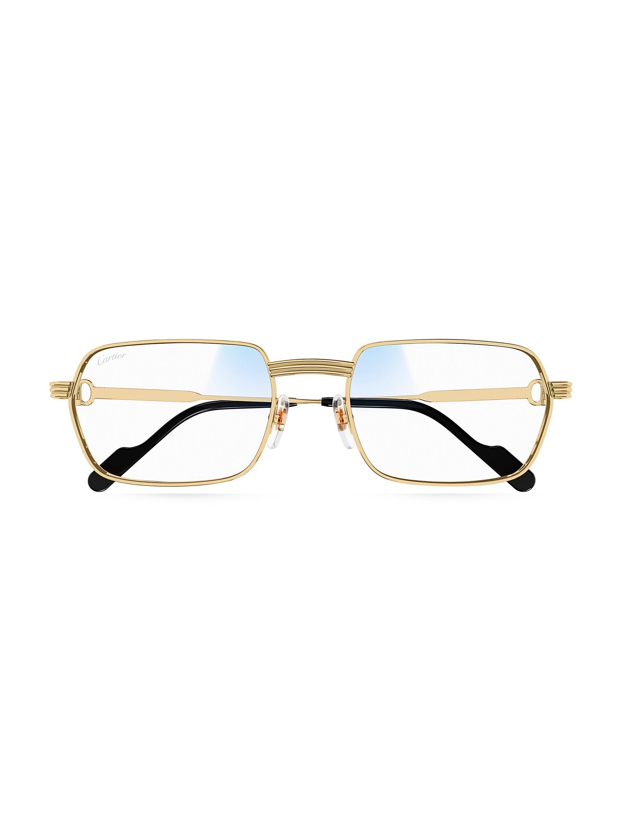 Cartier Première de Cartier 56MM Rectangular Optical Glasses
