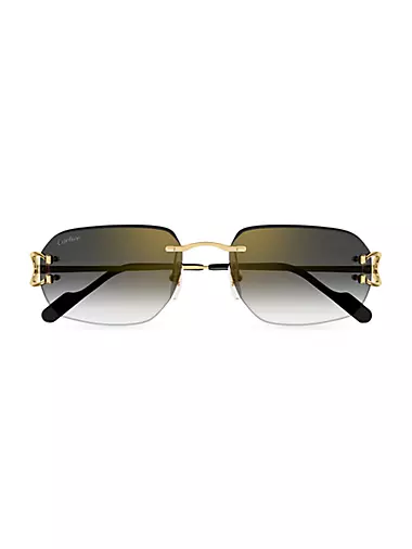 C Decor 58MM Rectangular Sunglasses