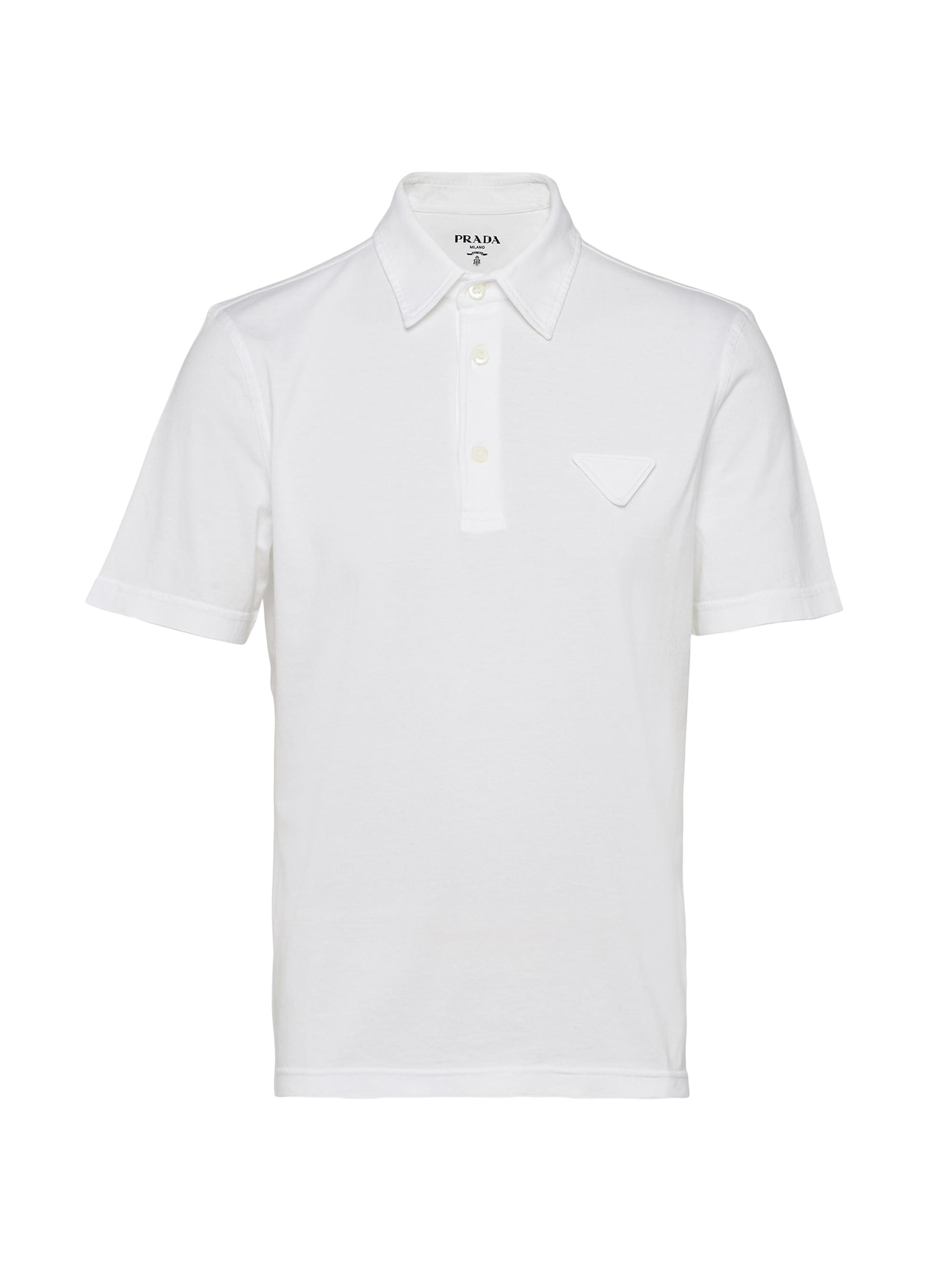 Prada Piqué Polo Shirt | Saks Fifth Avenue