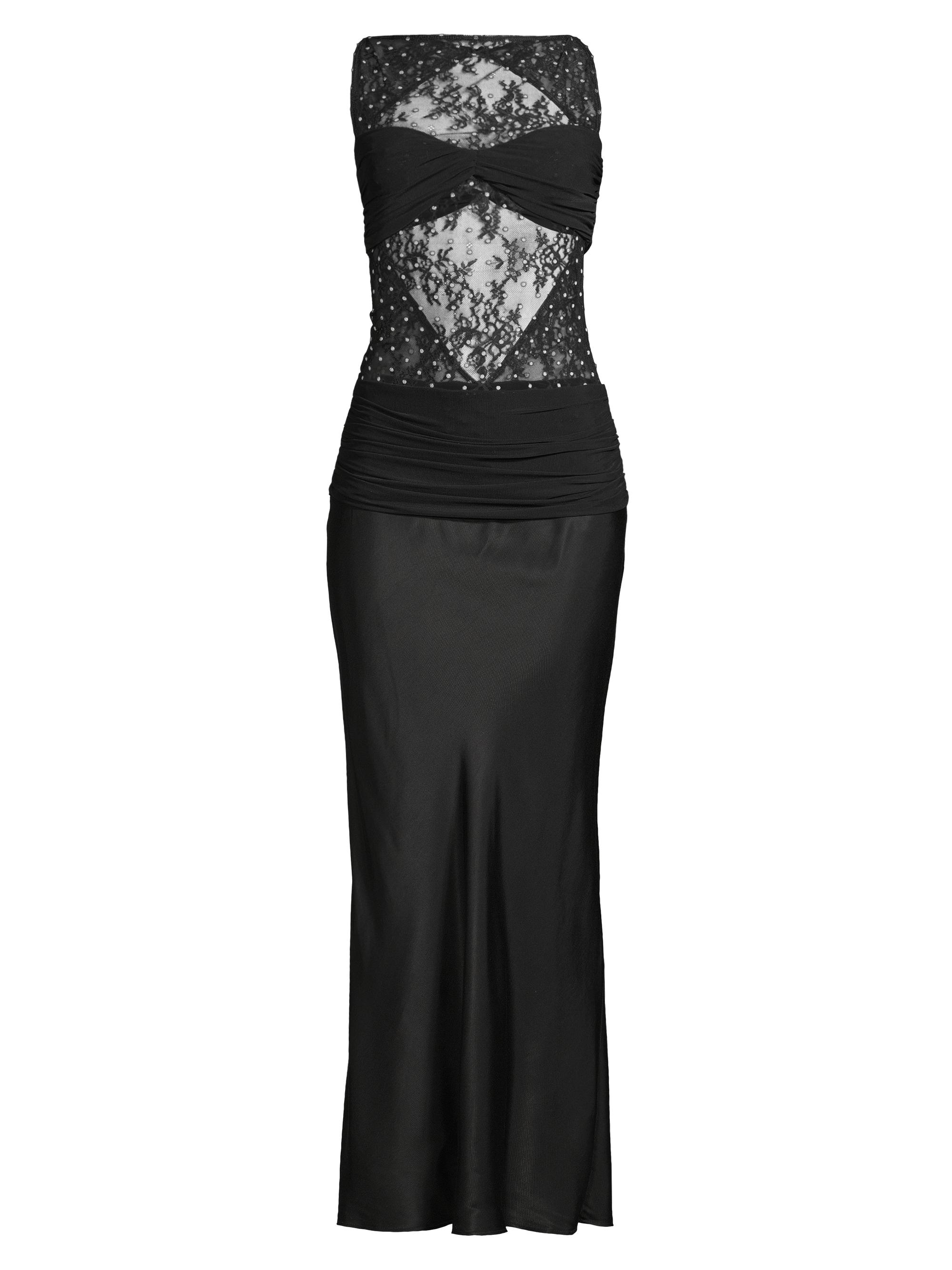 Bec & Bridge Women's Pfeiffer Lace Maxi Dress - Black