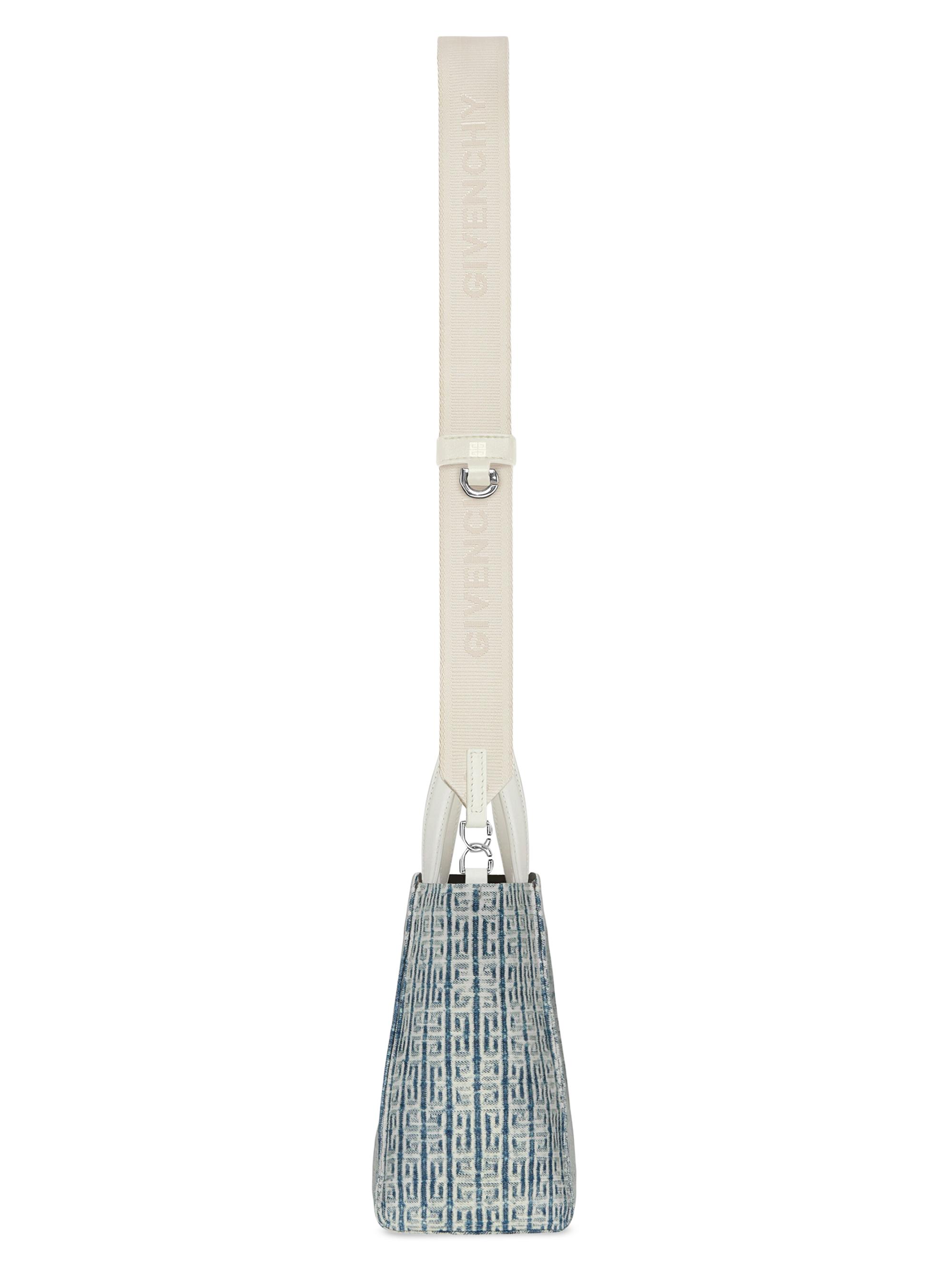 Givenchy Mini G-Tote Shopping Bag In 4G Bleached Denim | Saks