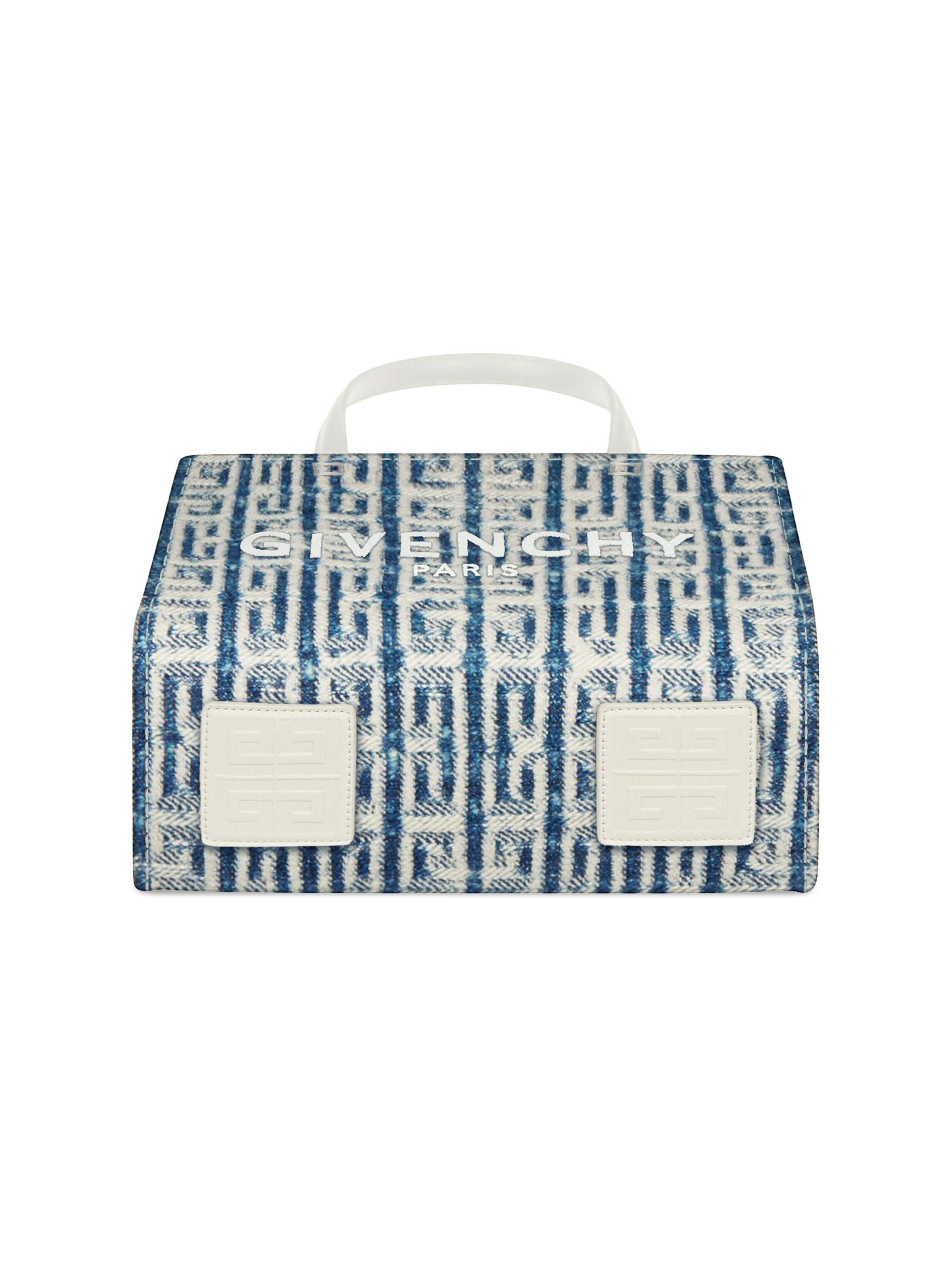 Givenchy Mini G-Tote Shopping Bag In 4G Bleached Denim | Saks