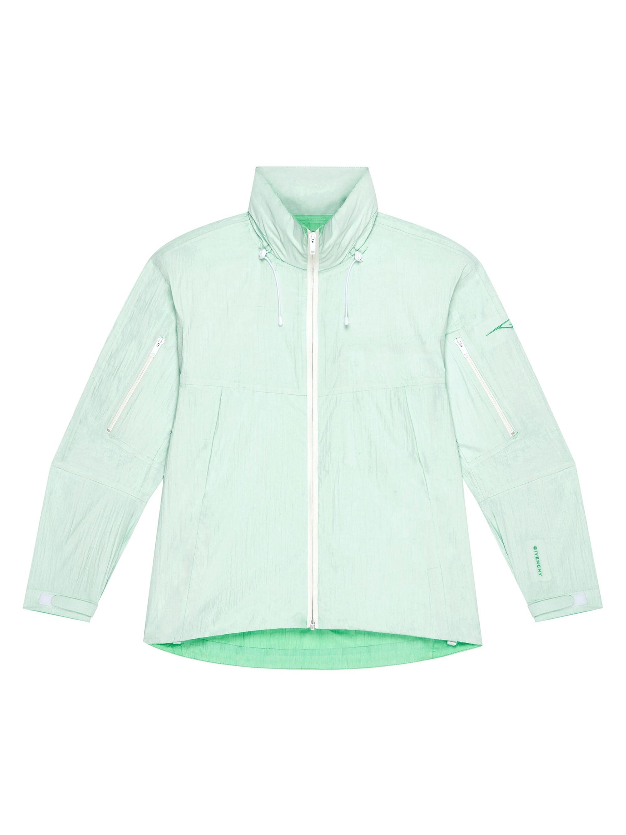 Givenchy Men's Coated Windbreaker - Mint Green
