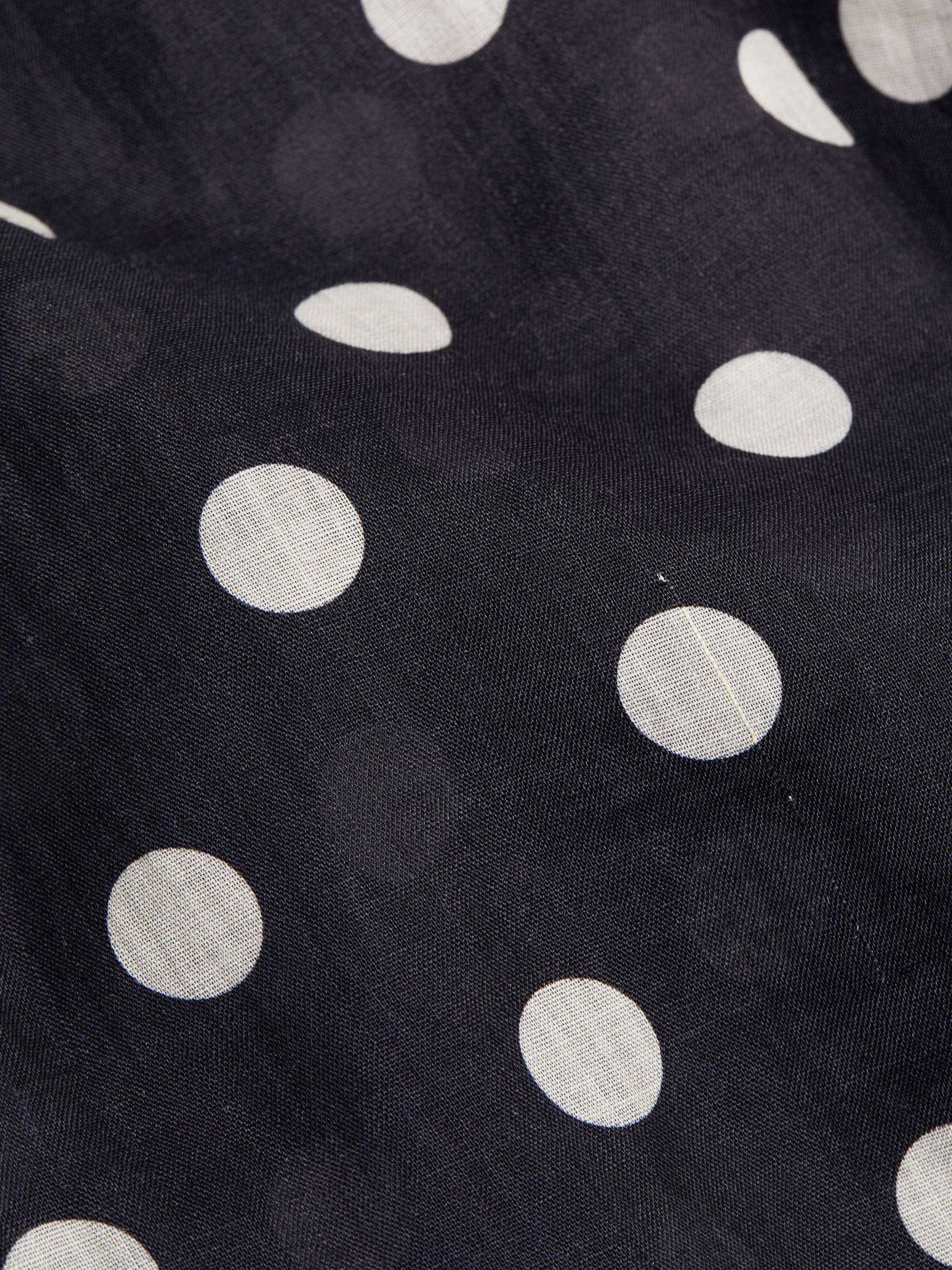 Zimmermann Tuck Belted Polka Dot Wide-Leg Pant | Saks Fifth Avenue