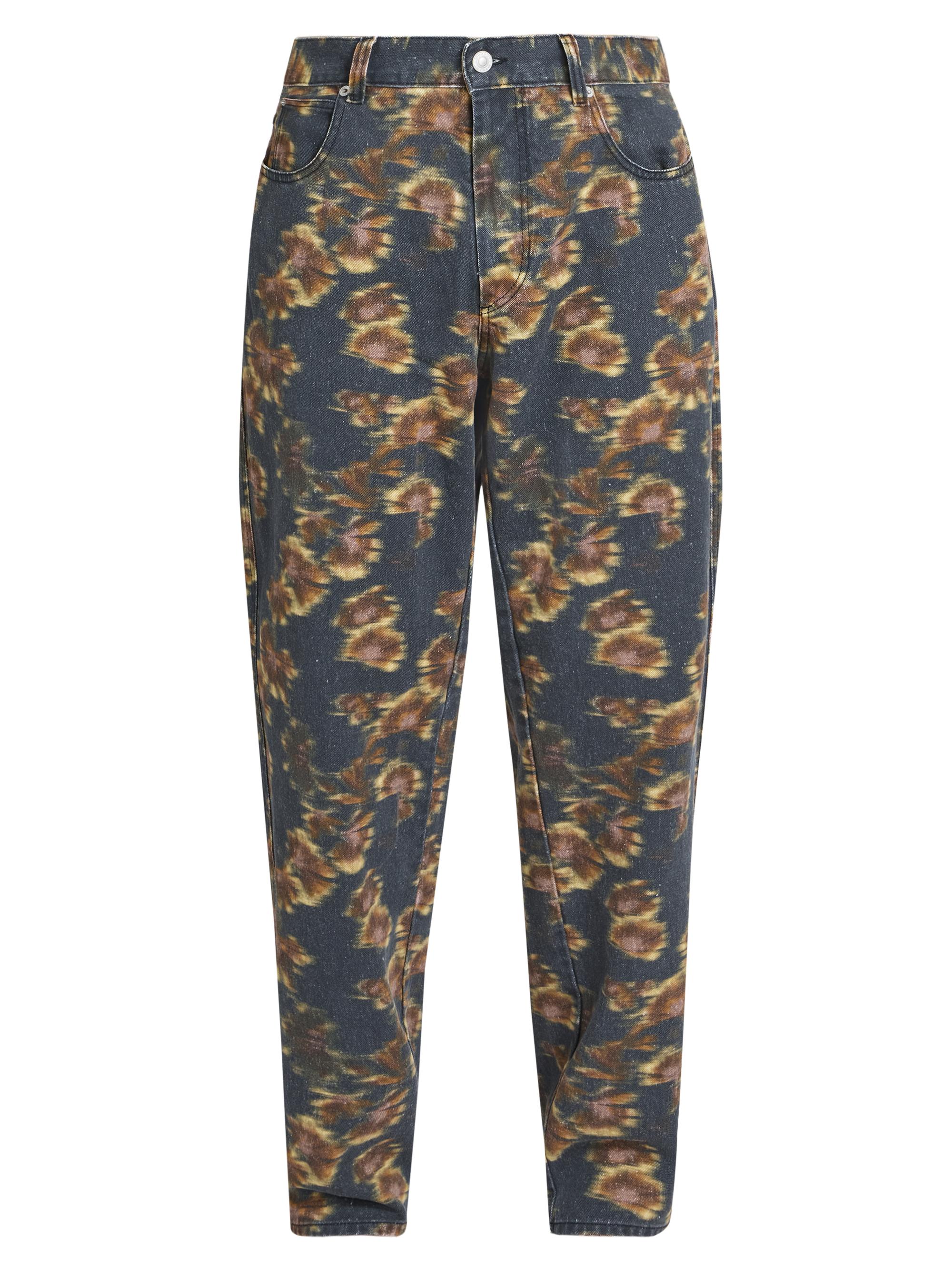 Isabel Marant Men's Jippoly Straight-Leg Jeans - Faded Black