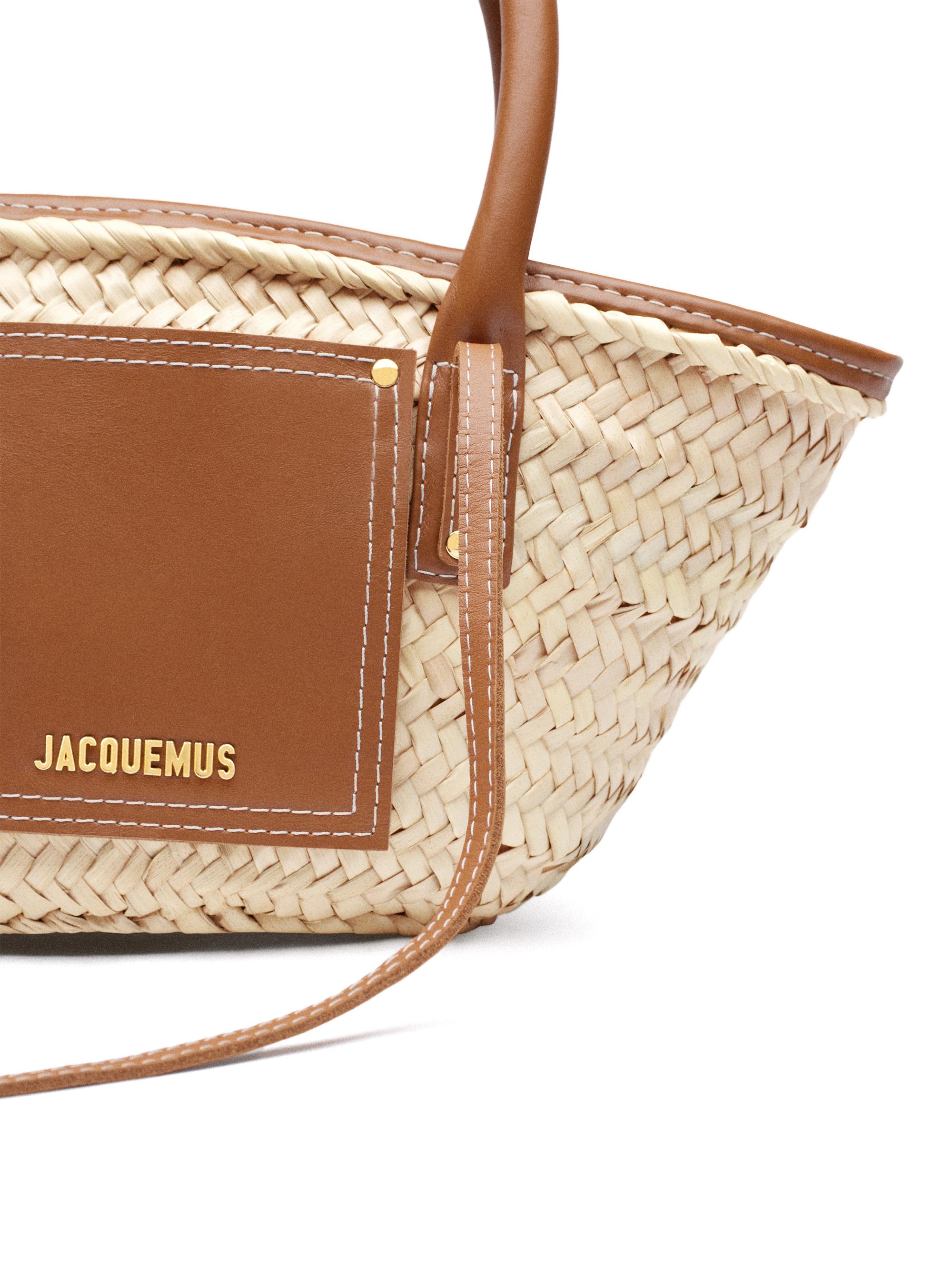 Jacquemus Le Petit Panier Soli Wicker Basket Bag | Saks Fifth Avenue