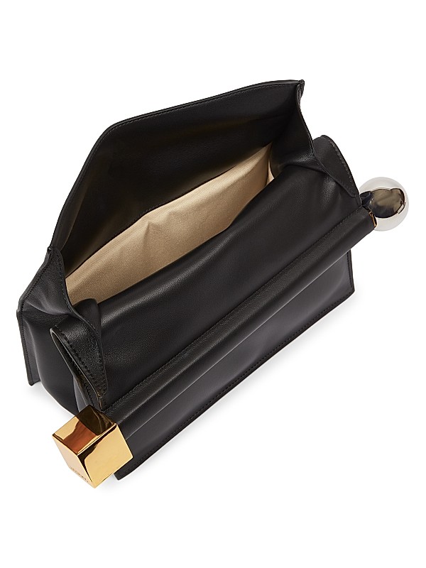 Shop Jacquemus La Petite Pochette Rond Carré Bag | Saks Shop Jacquemus La Petite Pochette Rond Carré Bag | Saks