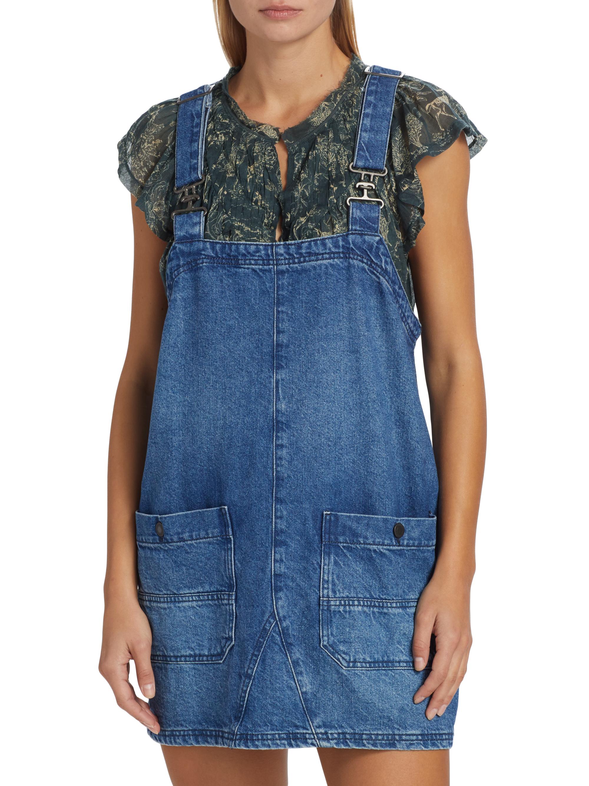 knee length dresses for ladies Free People Heartland Mini Dress main image 0