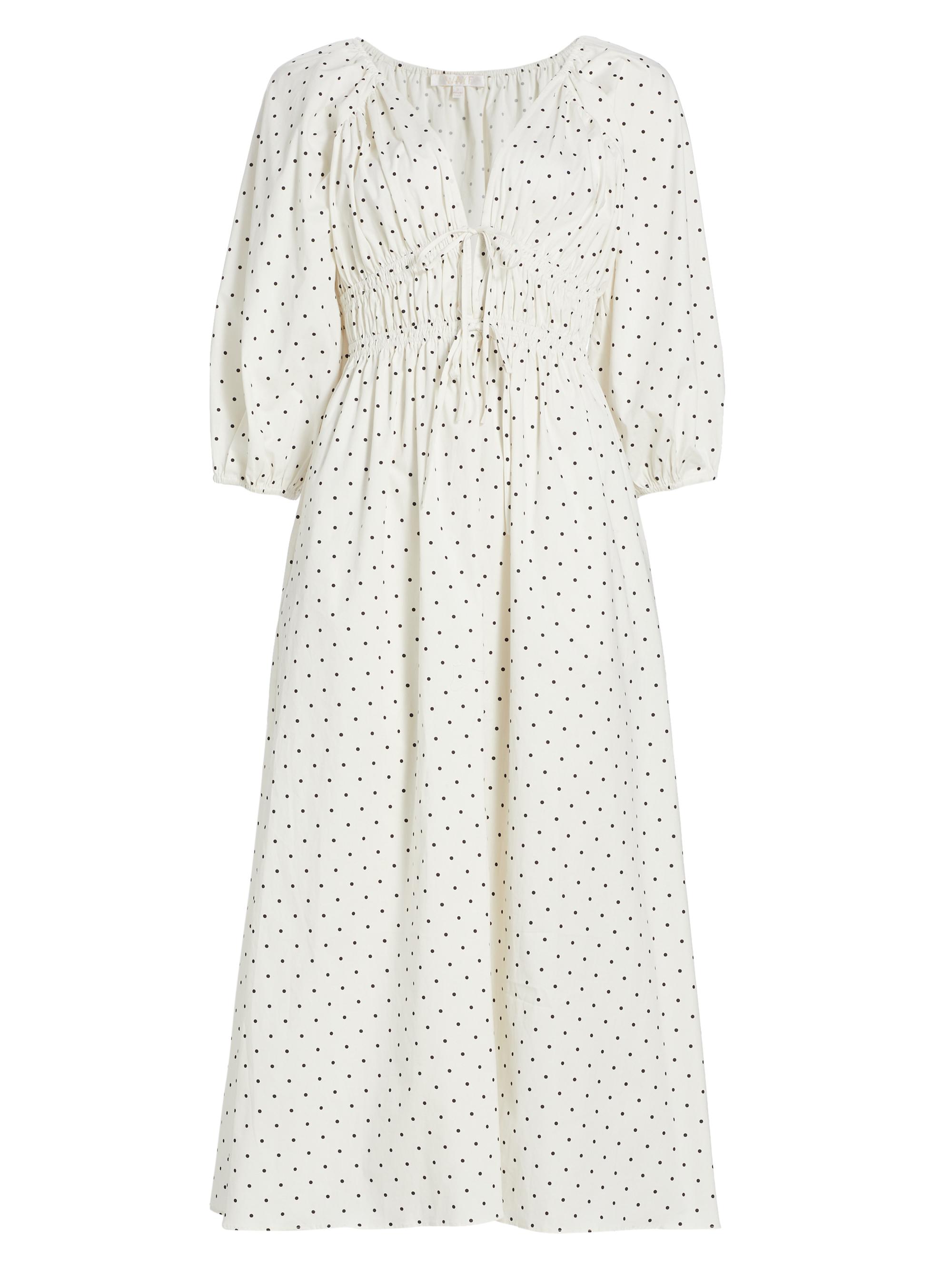 Wayf Women's Veronica Polka Dot Cotton Maxi Dress -  Polka Dot