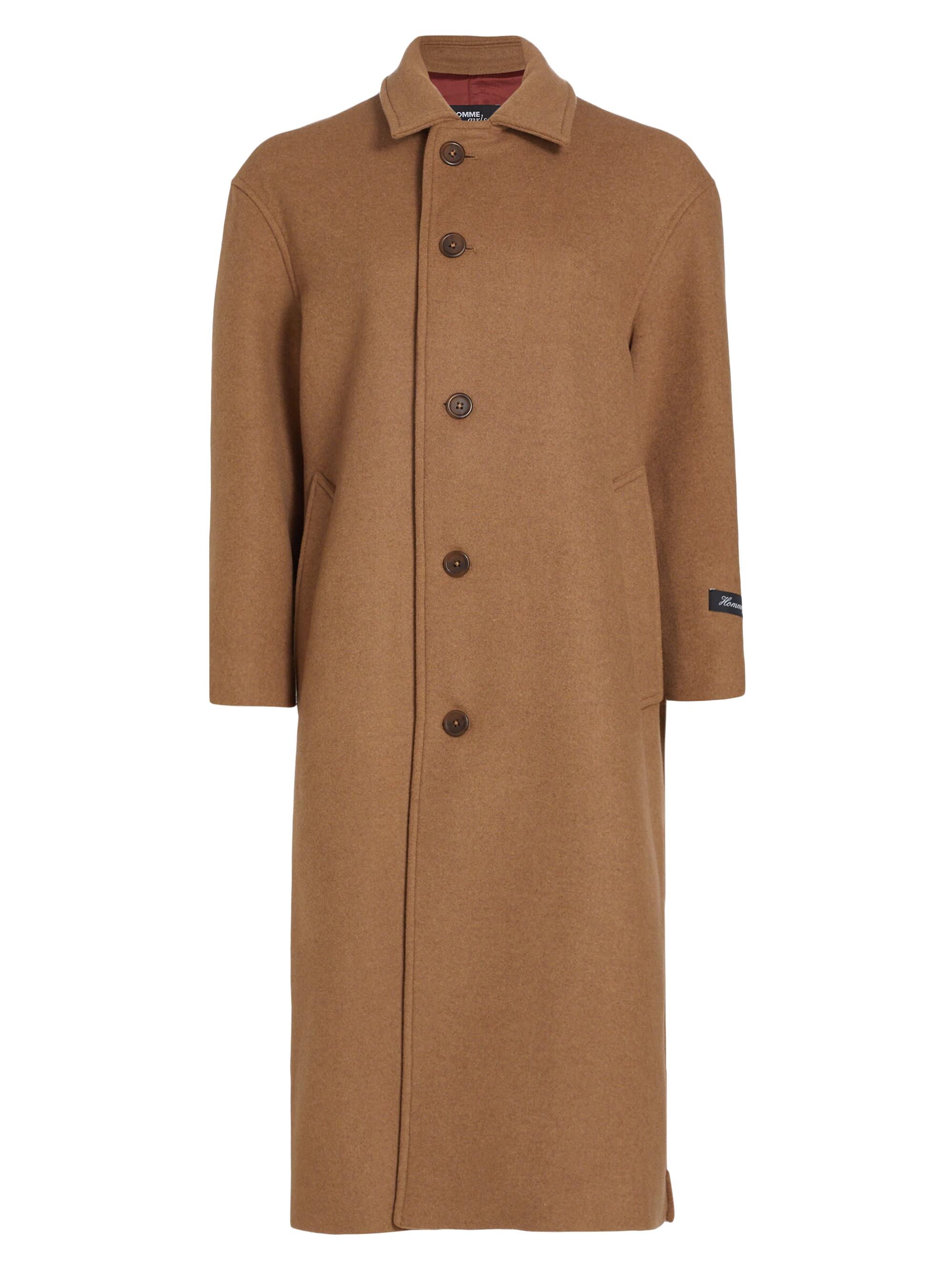 Hommegirls Women's Cashmere Mac Coat - Camel