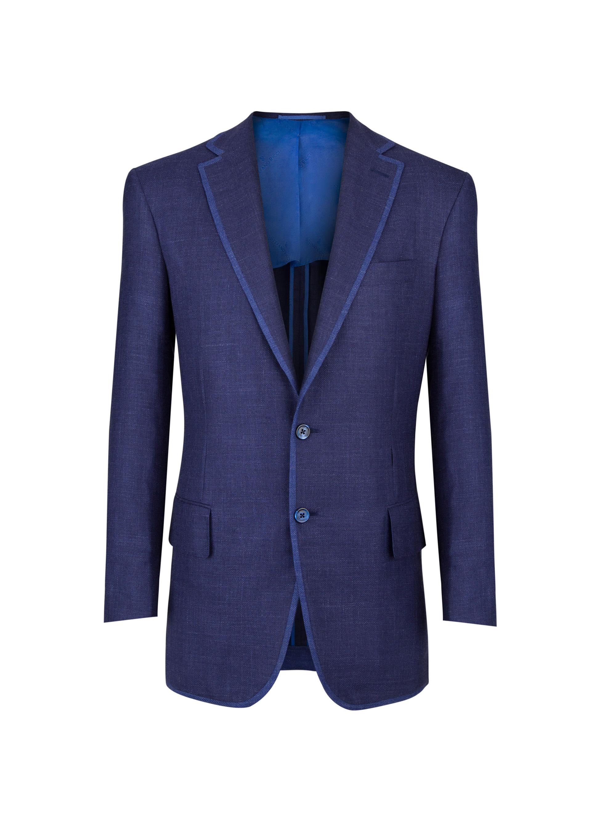 Stefano Ricci Men's Two Button Jacket - Blue