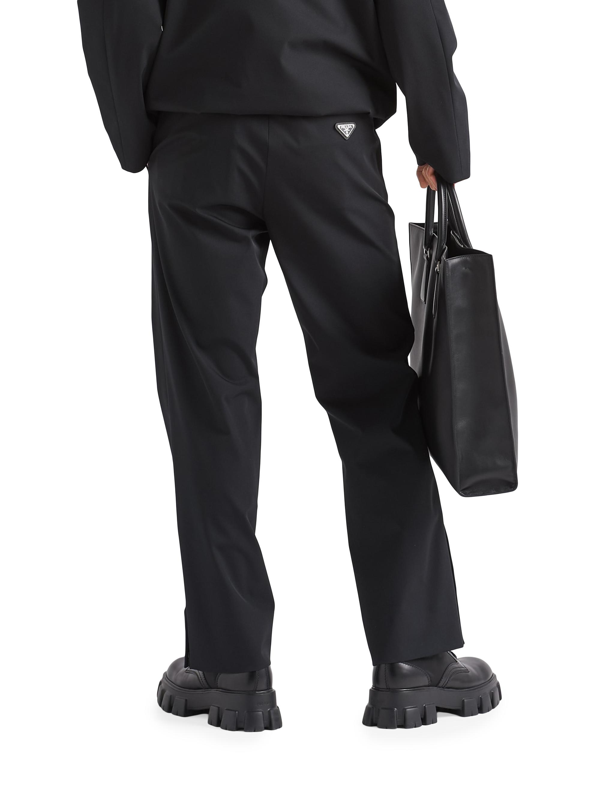 スーツ Archive PRADA Flared slacks black スーツ prada archive wide