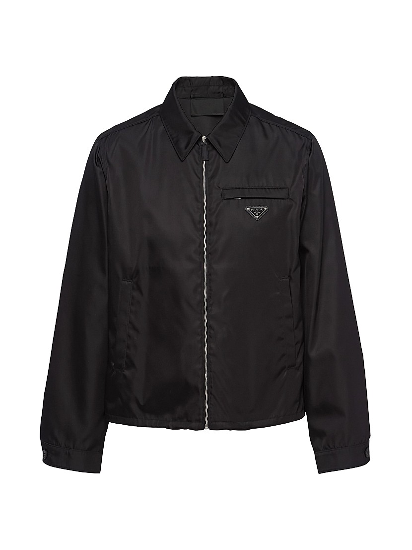 Shop Prada Re-Nylon Blouson Jacket | Saks Fifth Avenue Shop Prada Re-Nylon Blouson Jacket | Saks Fifth Avenue