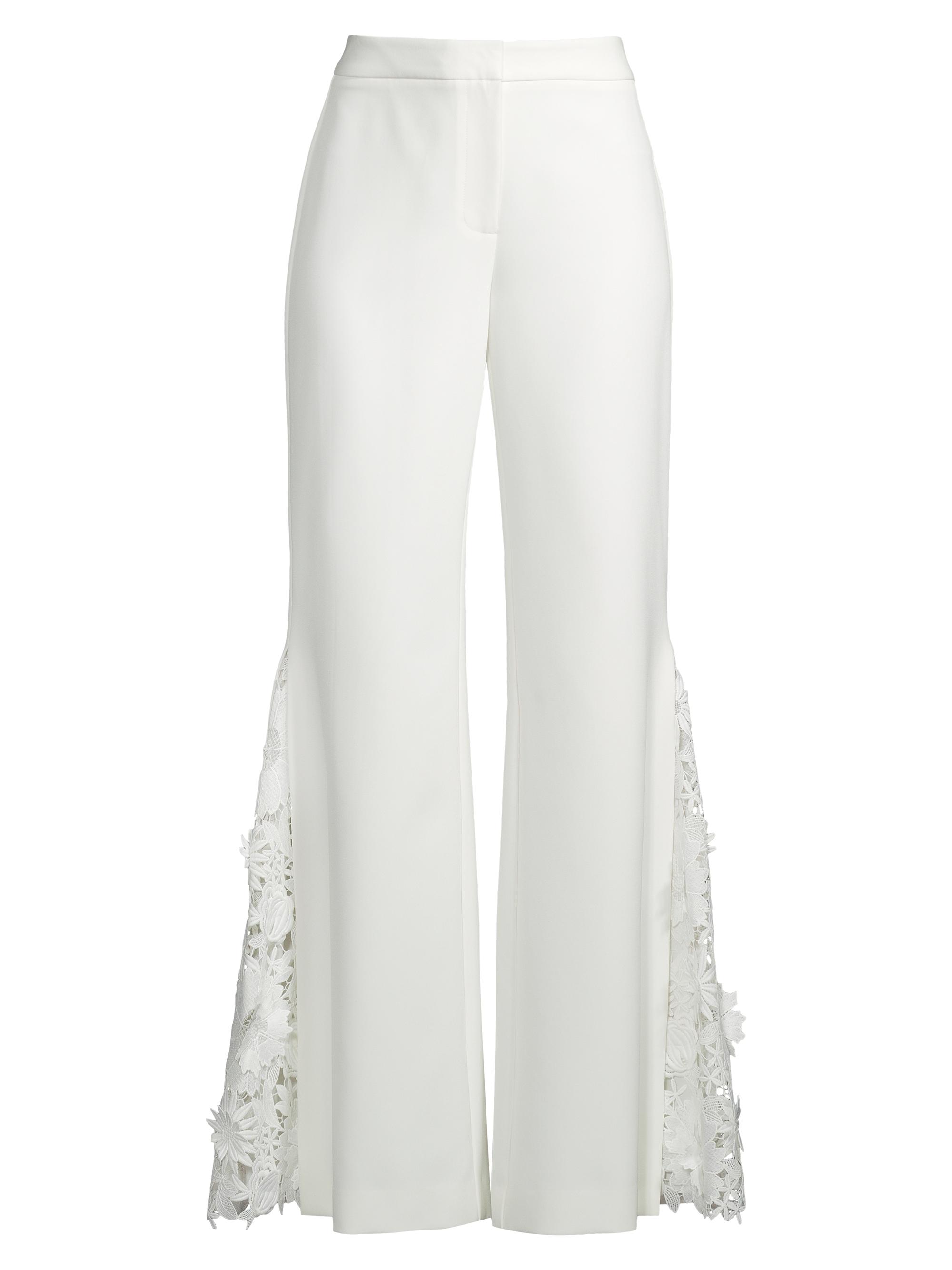 Ungaro Women's Carolina Applique Inset Pants - Black