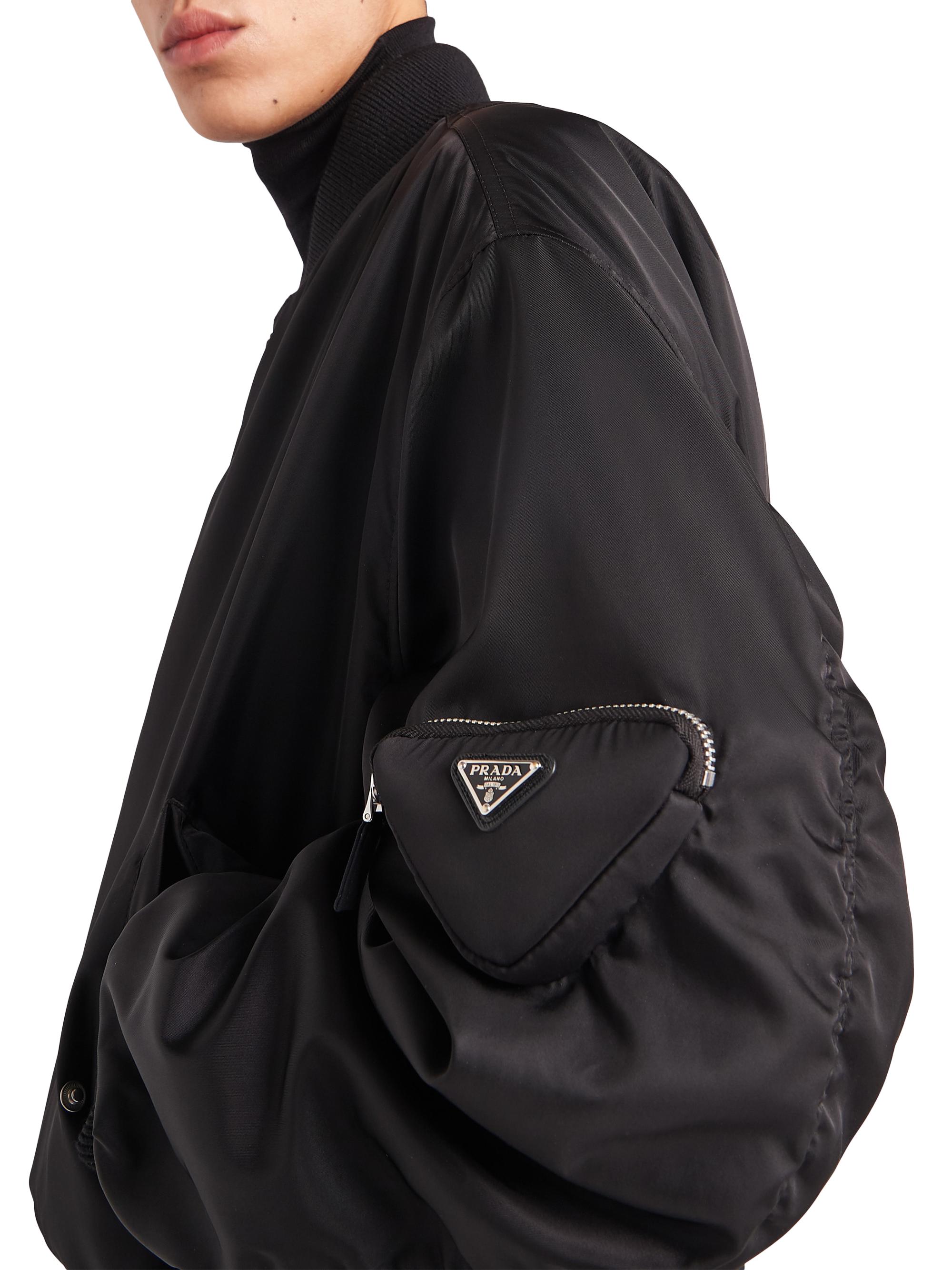 Prada Re-Nylon Bomber Jacket | Saks Fifth Avenue