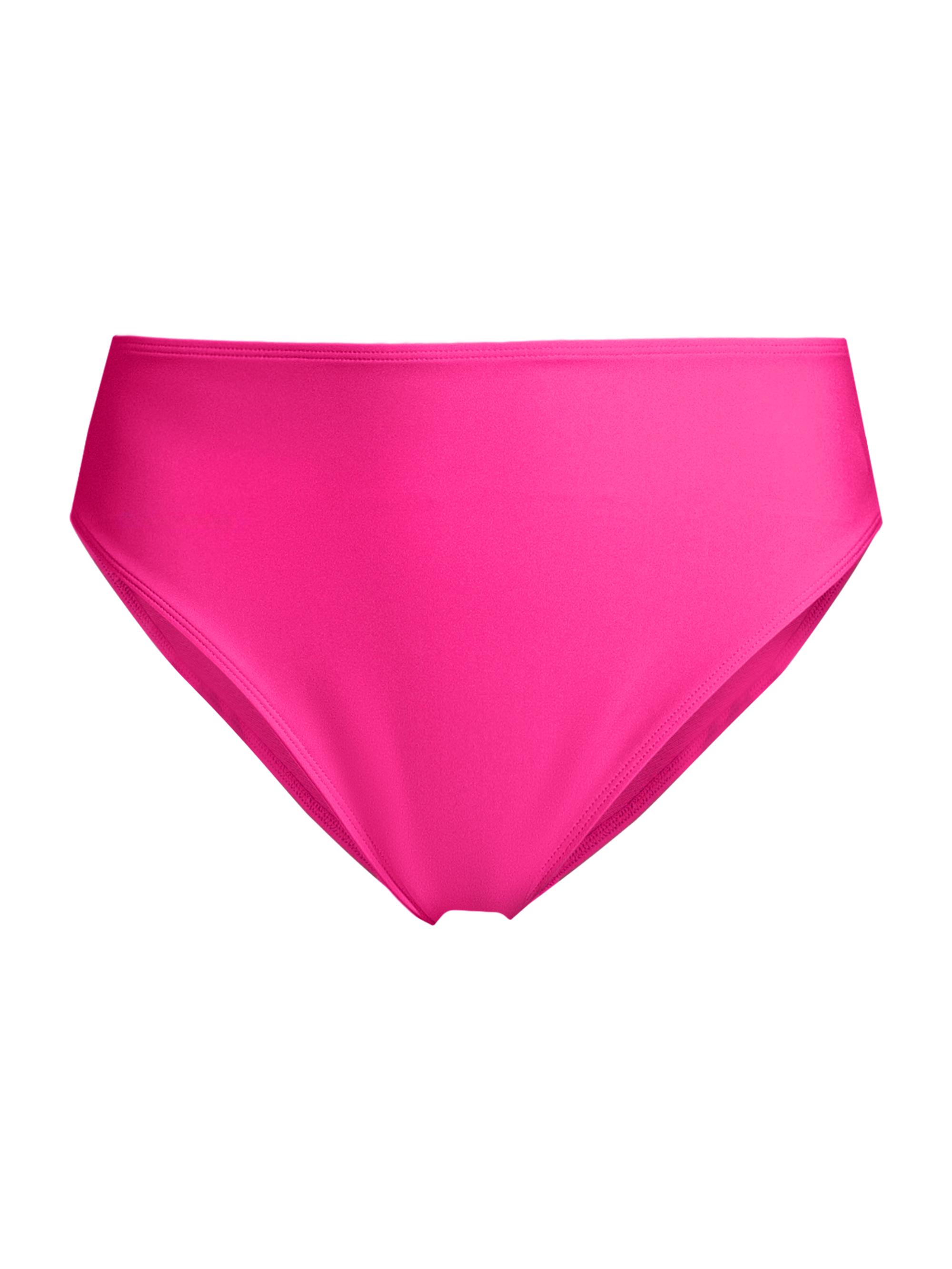 Stylest Women's DreamSculpt Tummy Control Bikini Bottom - Ultra Pink