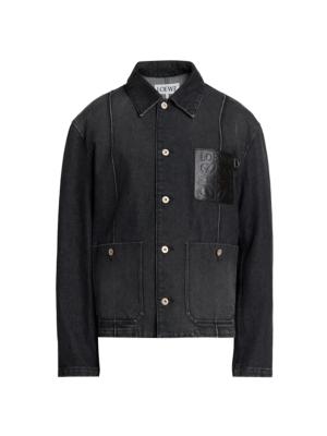mens designer denim shirt