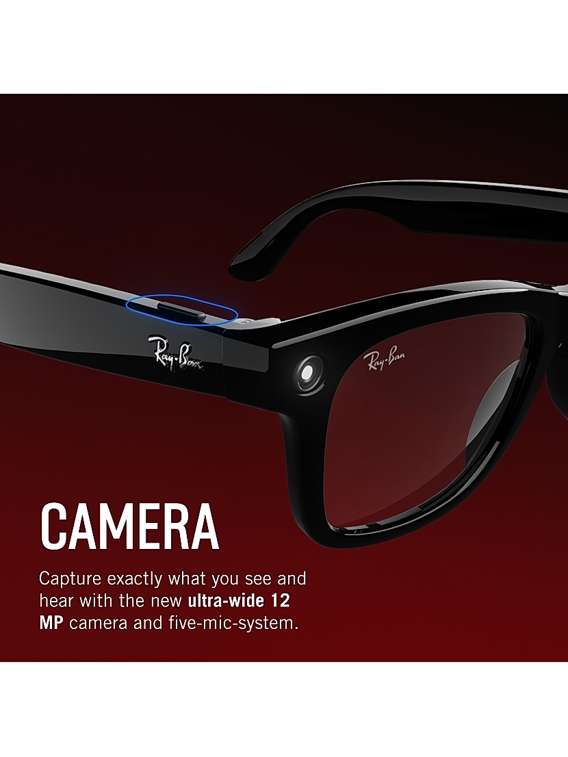 Shop Ray-Ban RW4006 50MM Ray-Ban Meta Wayfarer Smart Glasses Shop Ray-Ban RW4006 50MM Ray-Ban Meta Wayfarer Smart Glasses