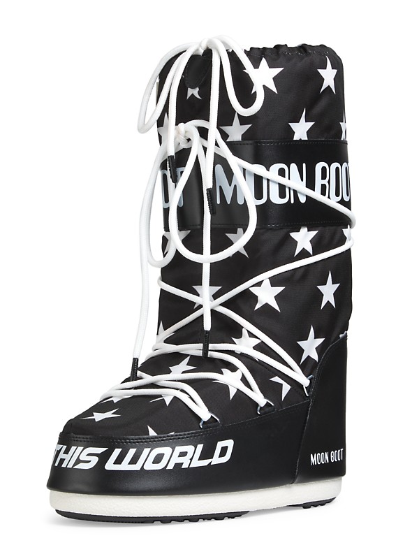 Shop Moon Boot Icon Retrobiker Moon Boots | Saks Fifth Avenue Shop Moon Boot Icon Retrobiker Moon Boots | Saks Fifth Avenue