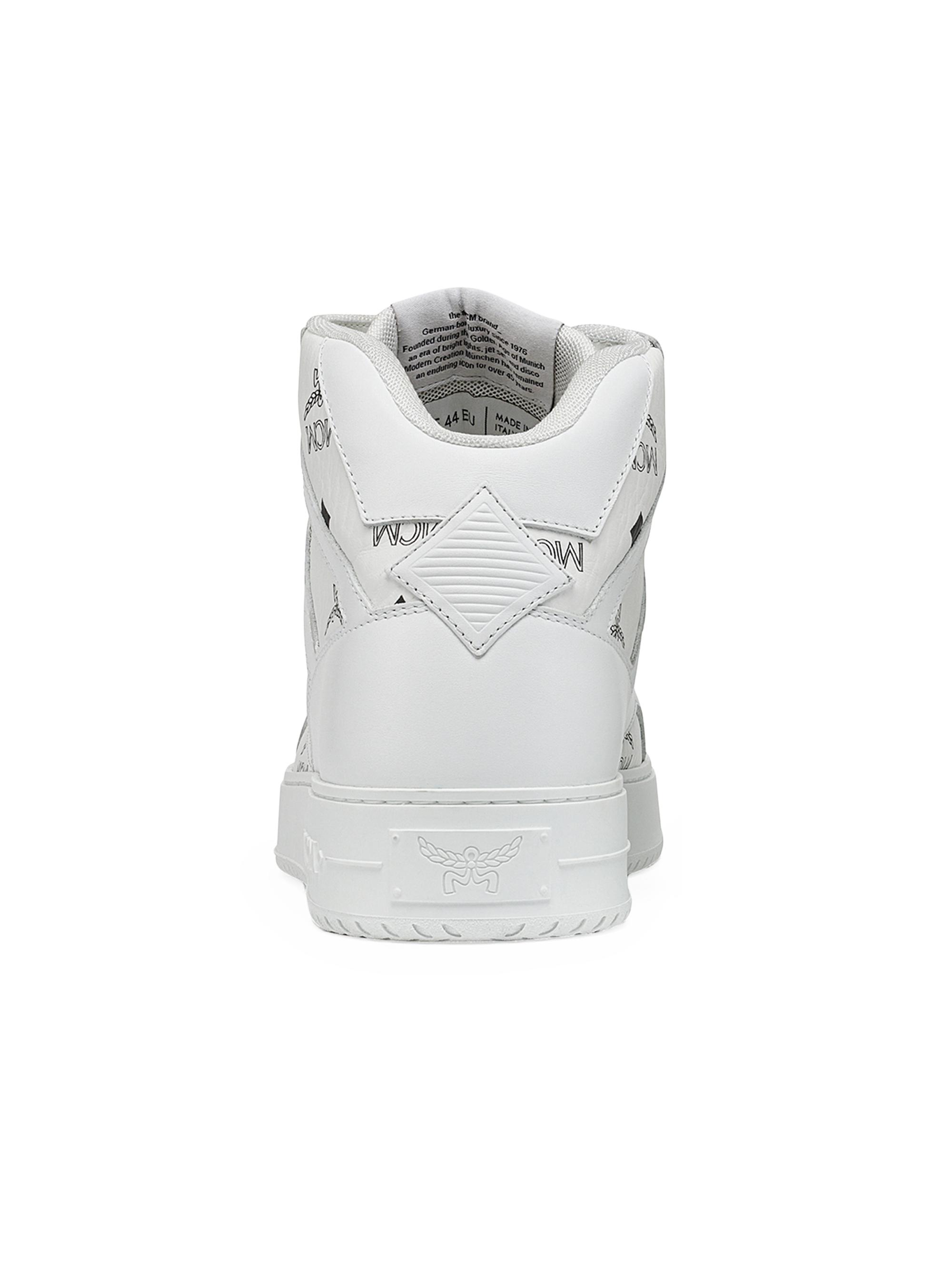 MCM Neo Terrain Visetos High-Top Sneakers | Saks Fifth Avenue