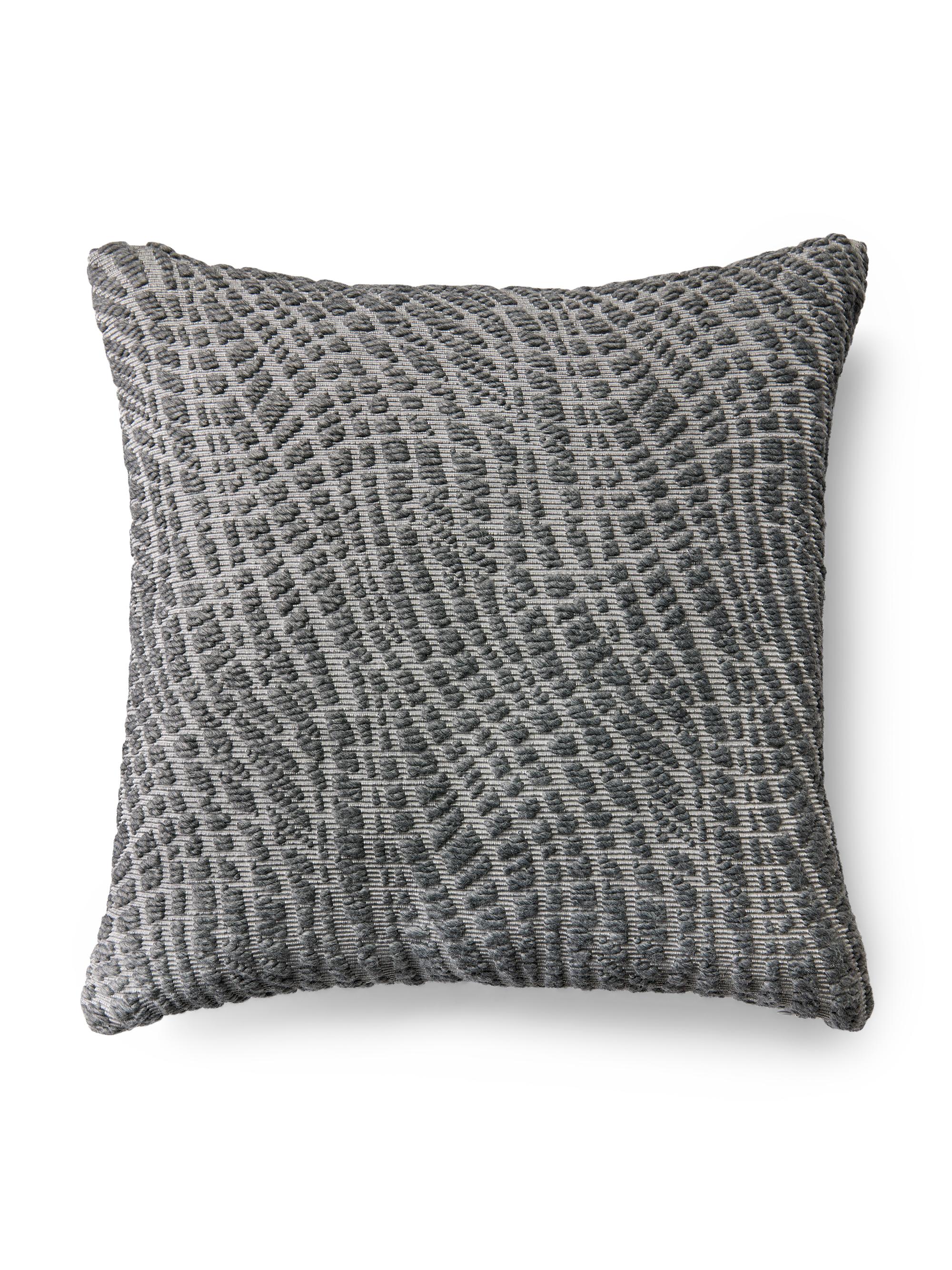 Sferra Belluno Woven Decorative Pillow - Flint | Thumbnail 4