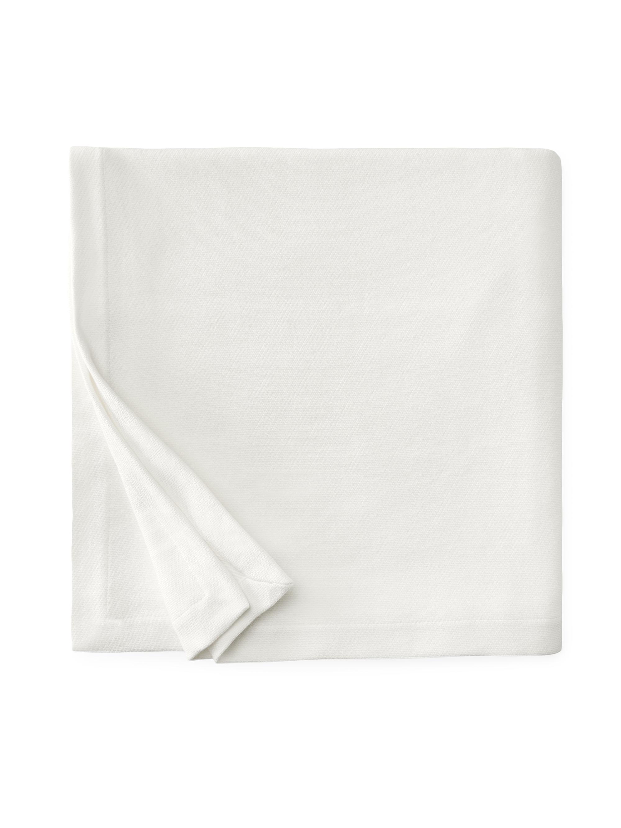 Sferra Allegra Cotton Blanket - Oyster King