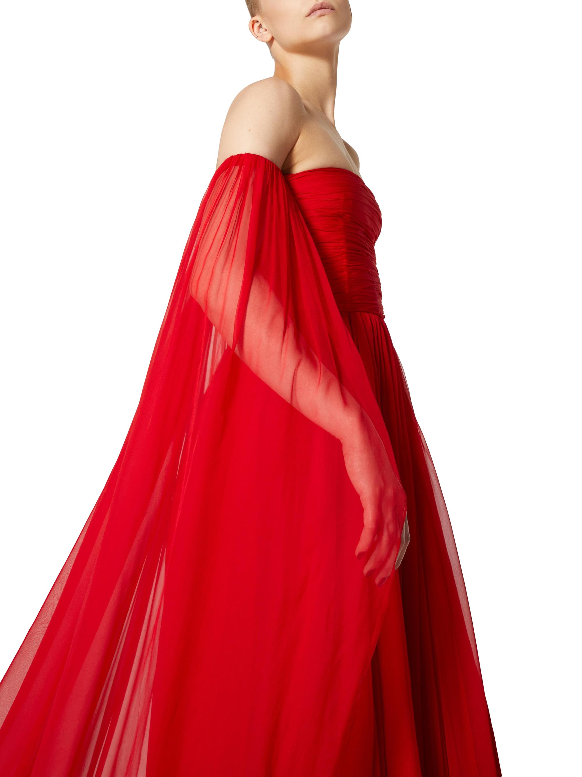 Valentino Garavani Chiffon Evening Dress | Saks Fifth Avenue