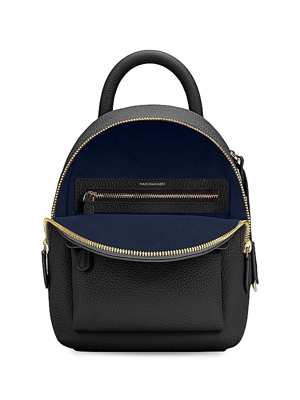 Shop Maison de Sabre Leather Mini Backpack | Saks Fifth Avenue Shop Maison de Sabre Leather Mini Backpack | Saks Fifth Avenue
