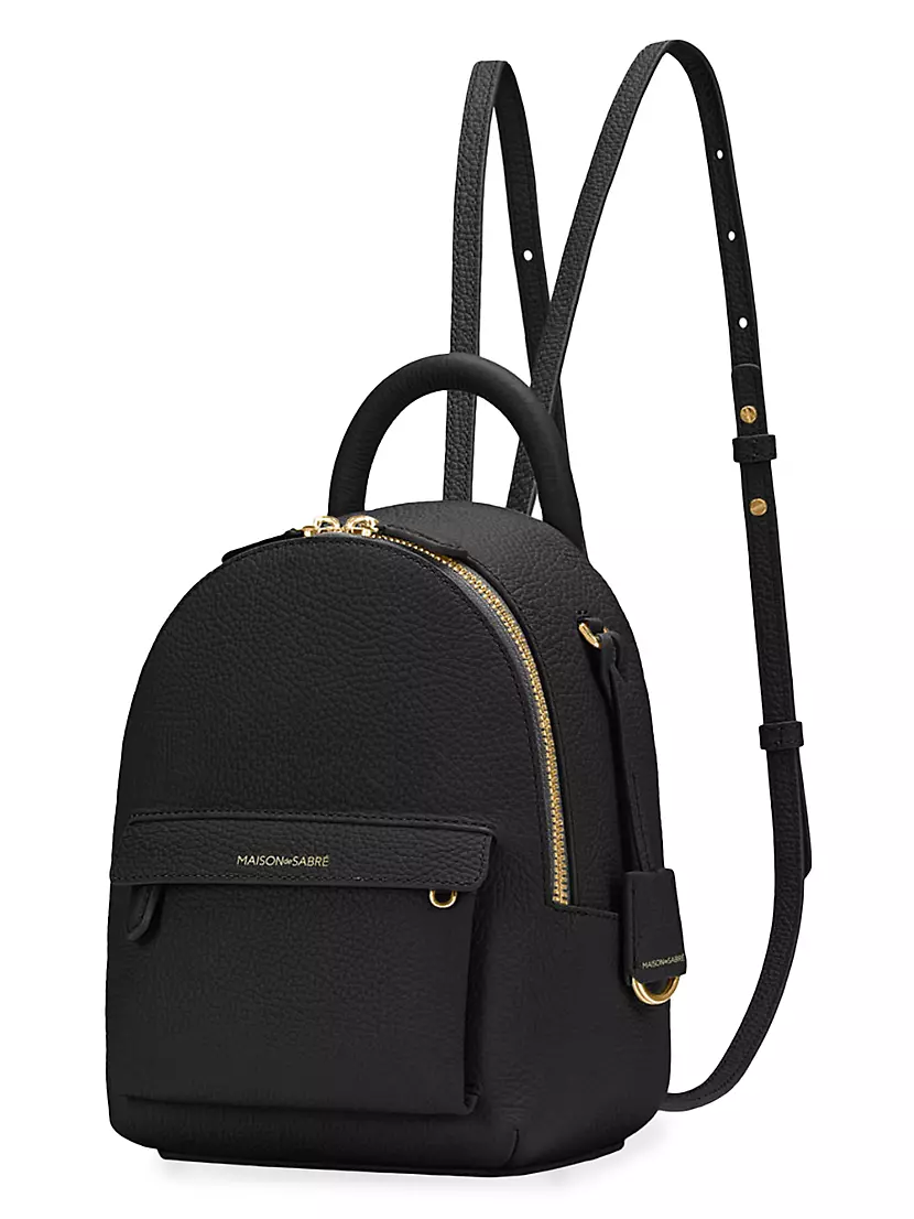Leather Mini Backpack