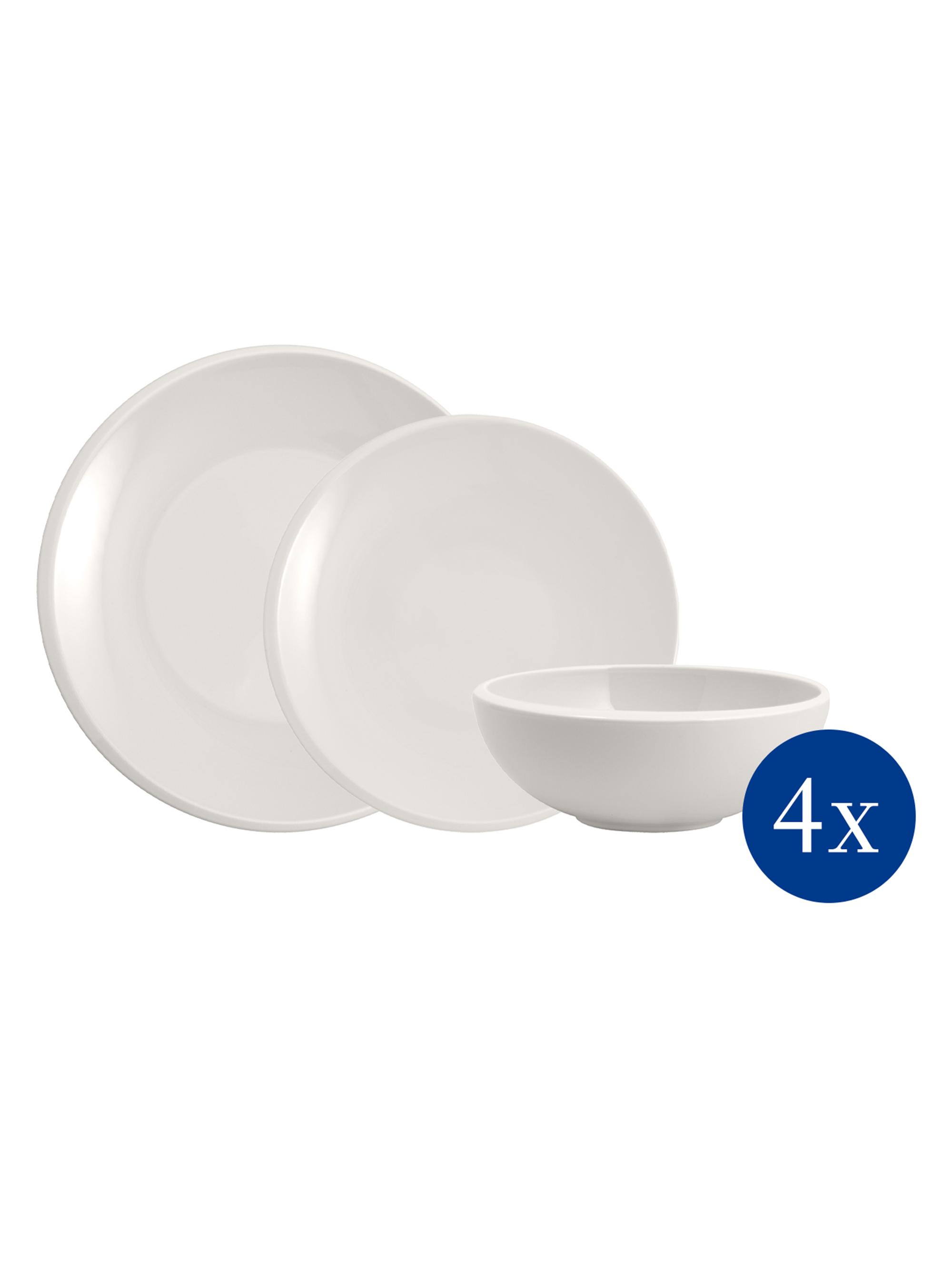 Villeroy & Boch New Moon 12 Piece Set for 4 Dinnerware Set