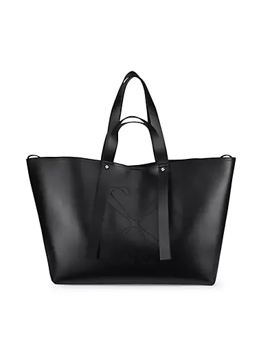 Day Off Large Leather Tote Bag
