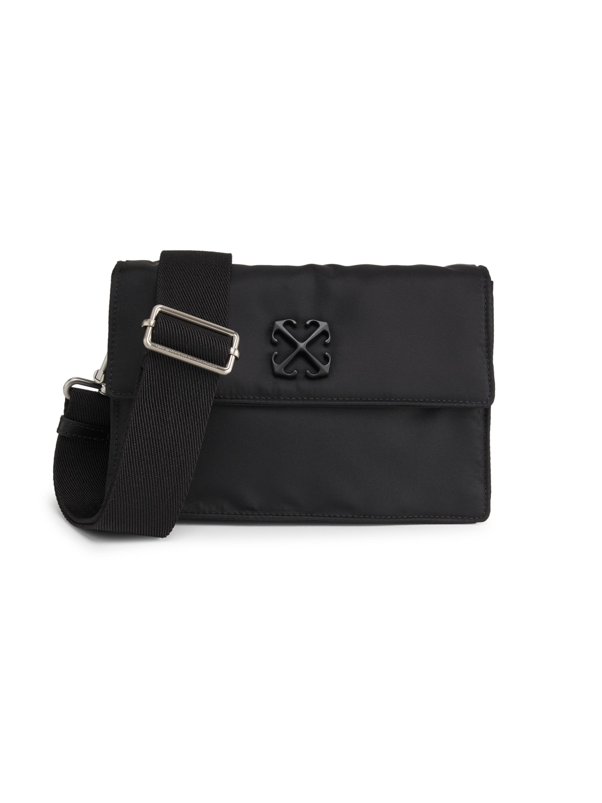 Off-White Men's Soft Jitney Crossbody Bag - Black