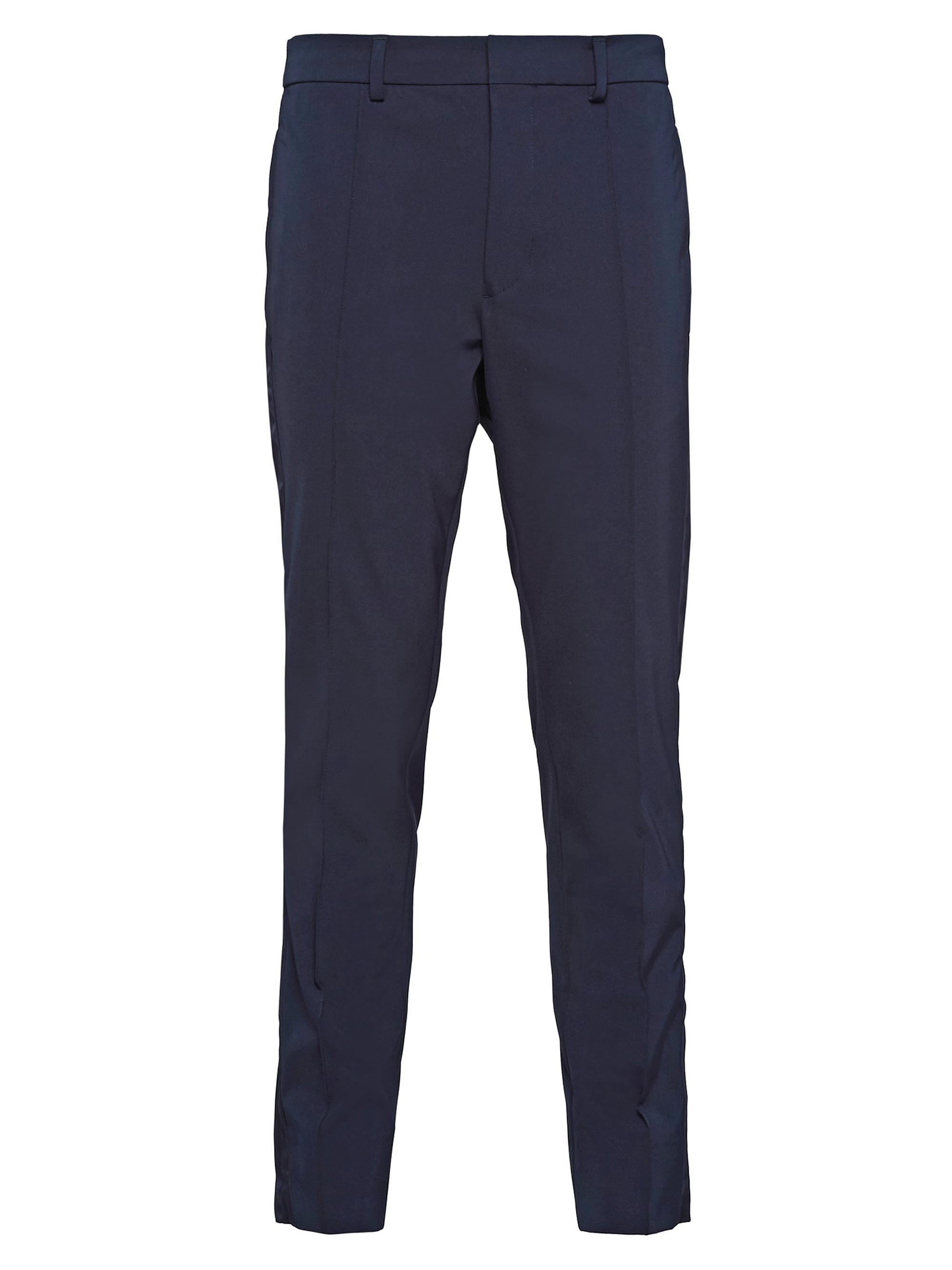 Prada Men's Stretch Technical Fabric Pants - Blue