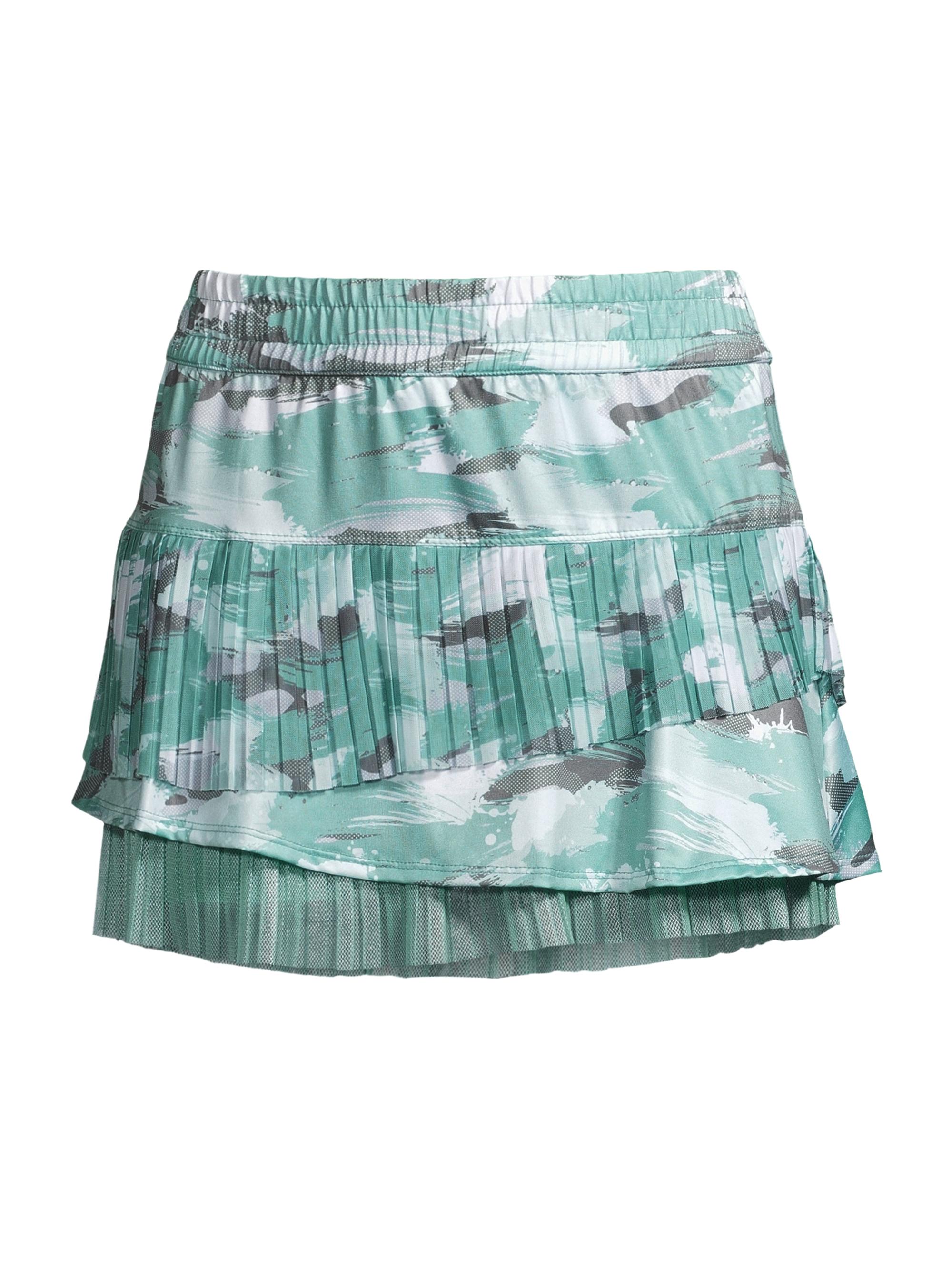 Lucky in Love Women's Can't Find Me Love Hide N'Seek Camouflage Pleated Miniskirt